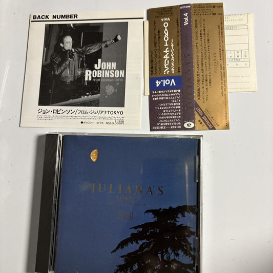 Juliana's Tokyo Vol. 4 ● Trance Rave Party (CD, 1993) avcd-11101 Japan obi