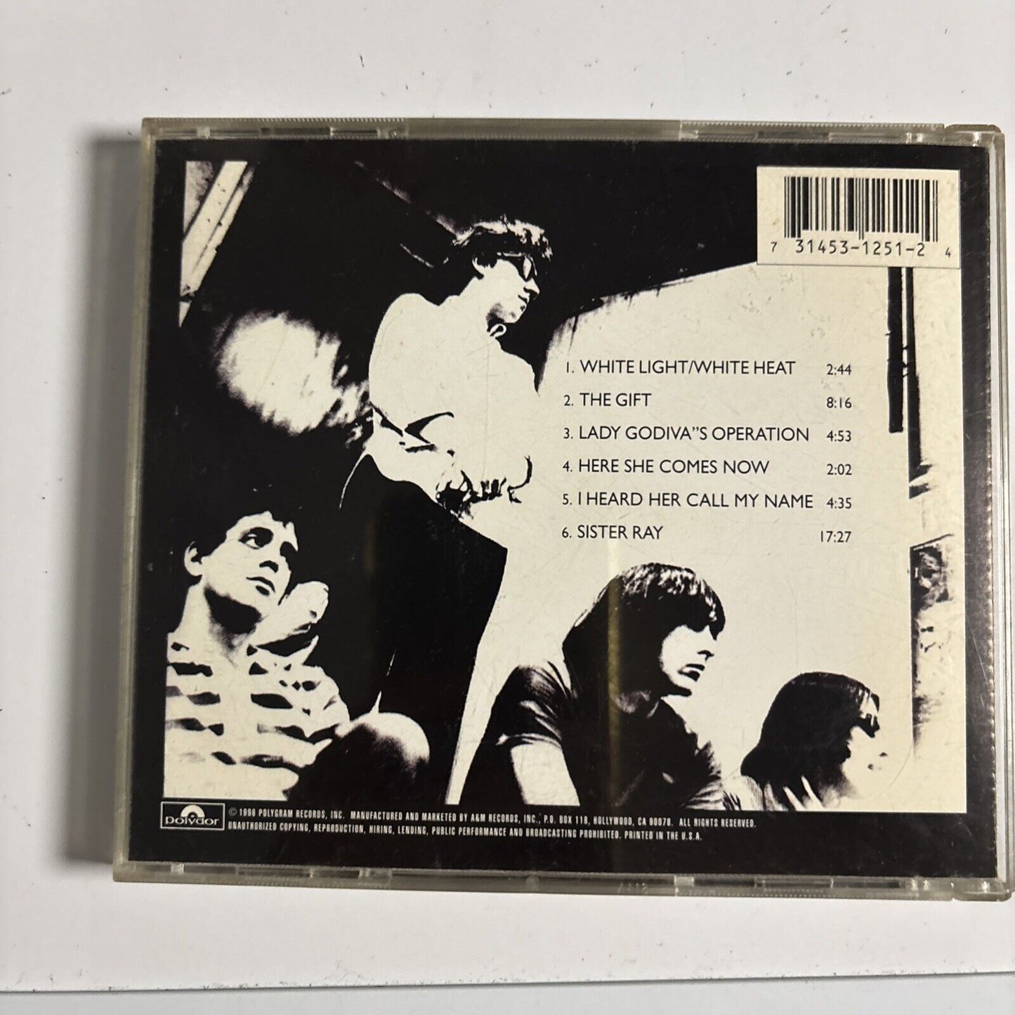 The Velvet Underground – White Light / White Heat (CD, 1996)