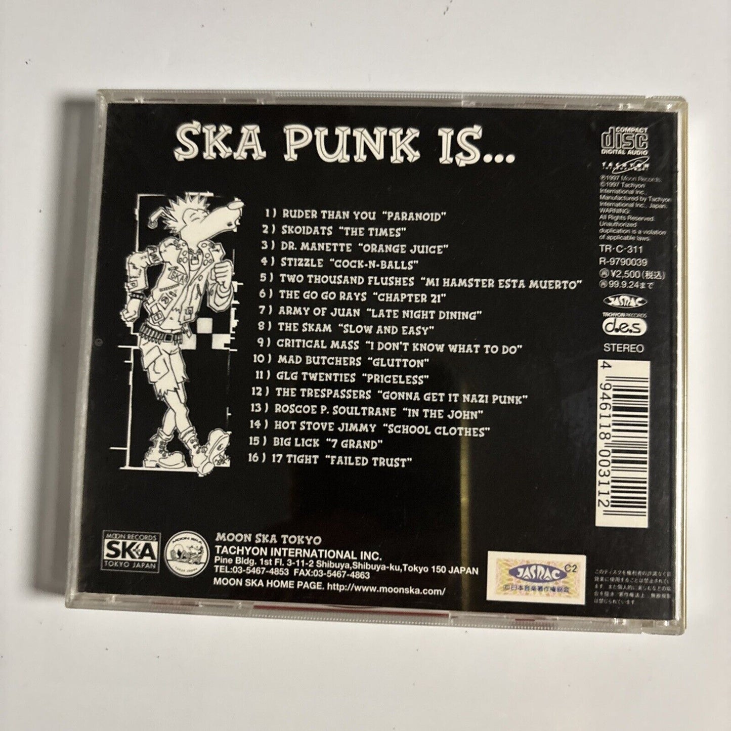 This Are Ska Punk! (CD, 1997) tr-c-311 Japan