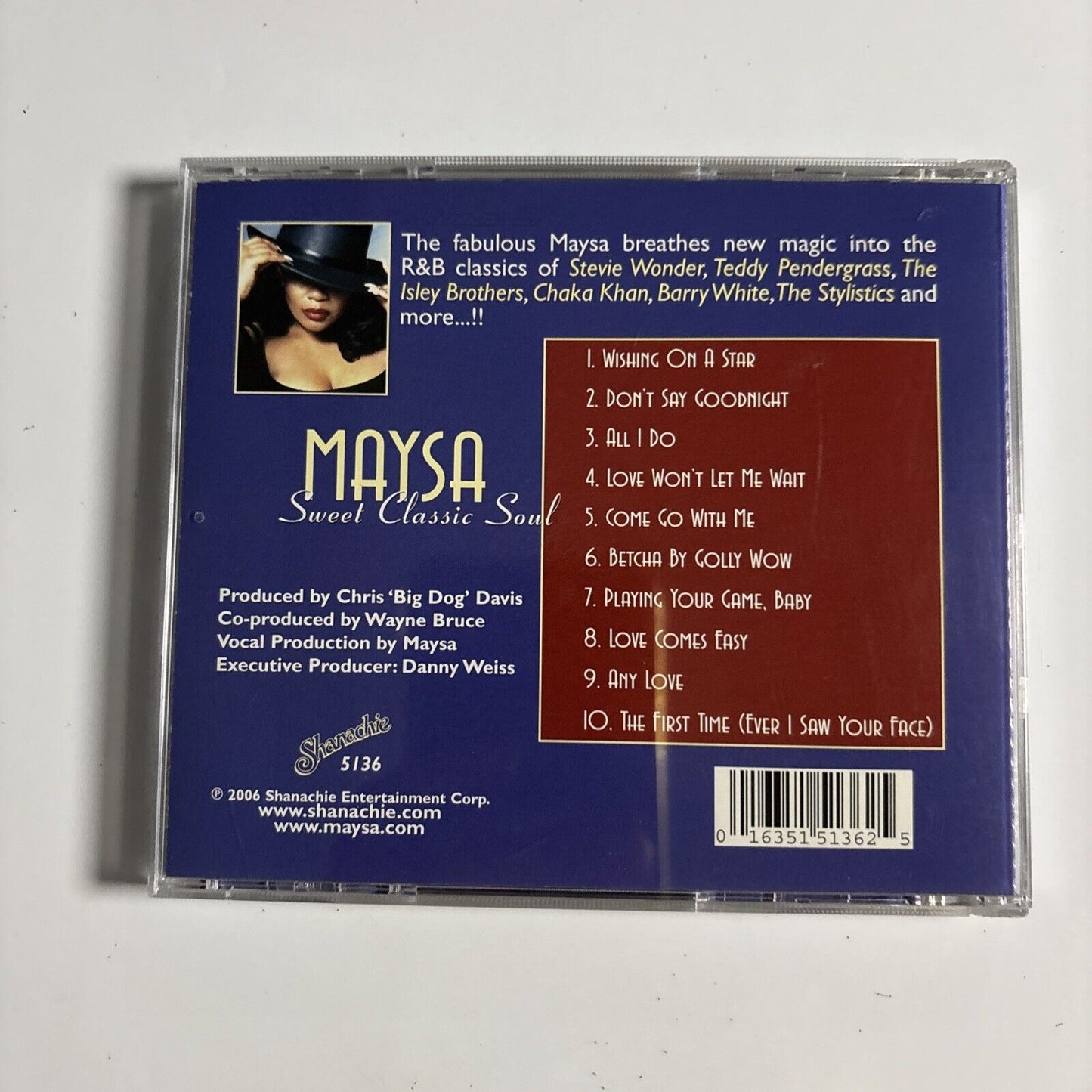 Maysa – Sweet Classic Soul (CD, 2006) SH 5136