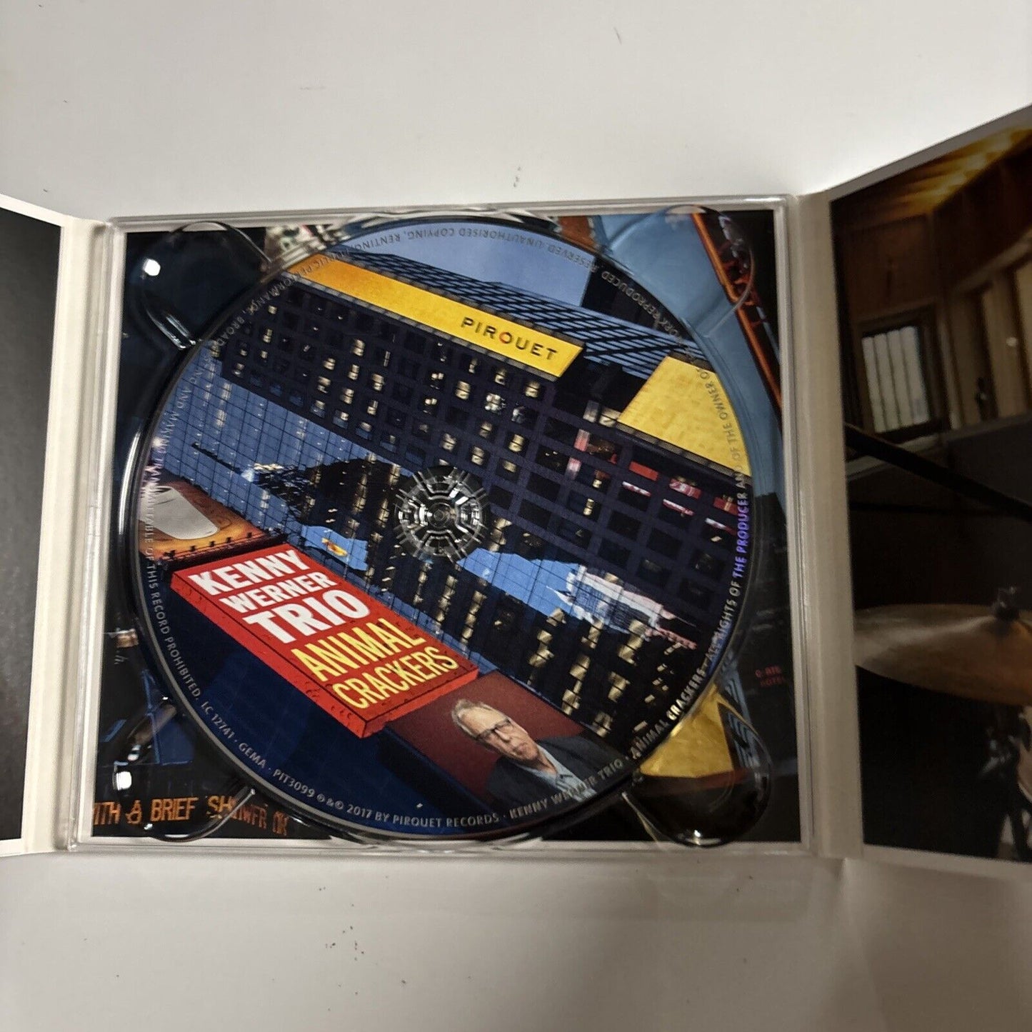 Kenny Werner Trio – Animal Crackers (CD, 2017) Digipak
