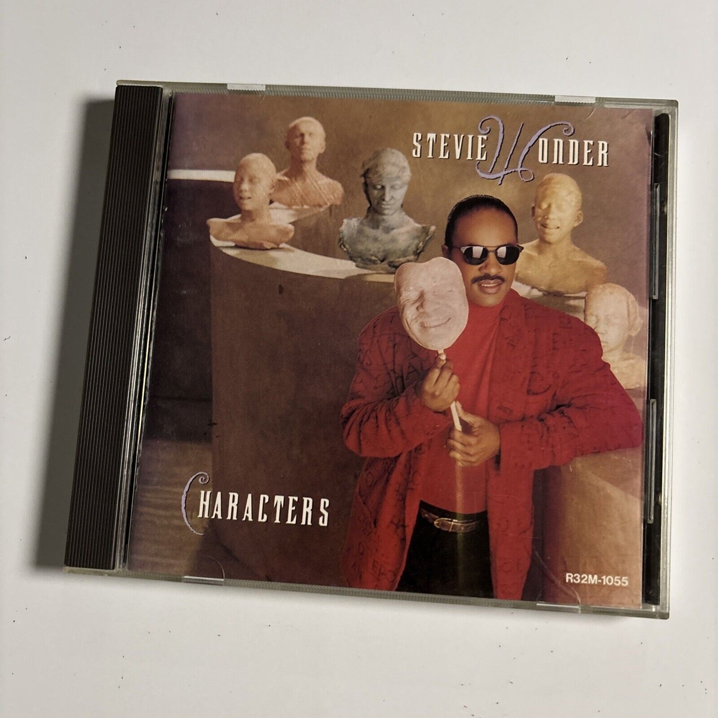 Stevie Wonder – Characters (CD, 1987) R32M-1055 Japan