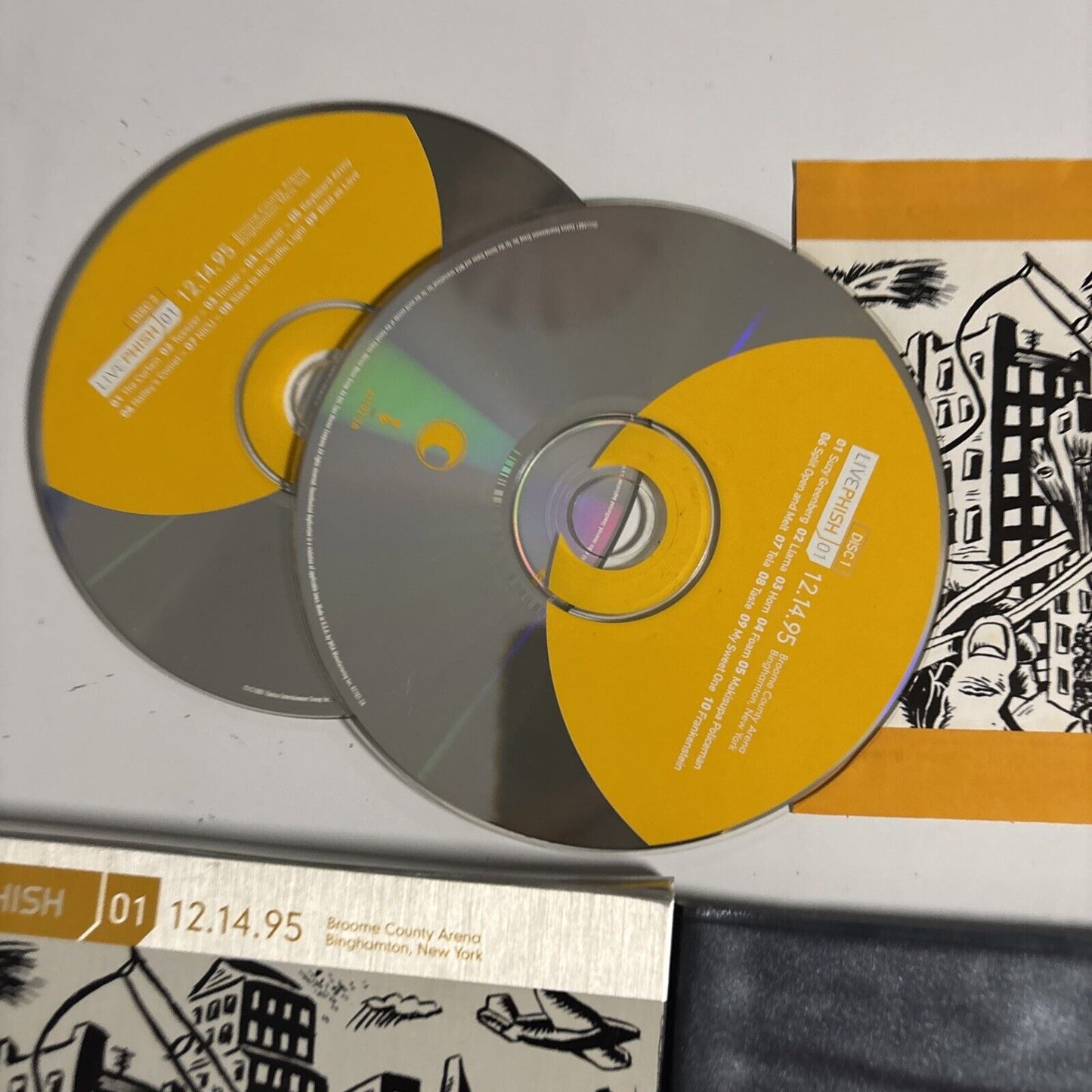 Phish – LivePhish 01 (12.14.95 Broome County Arena) (CD, 2001) 62702-2