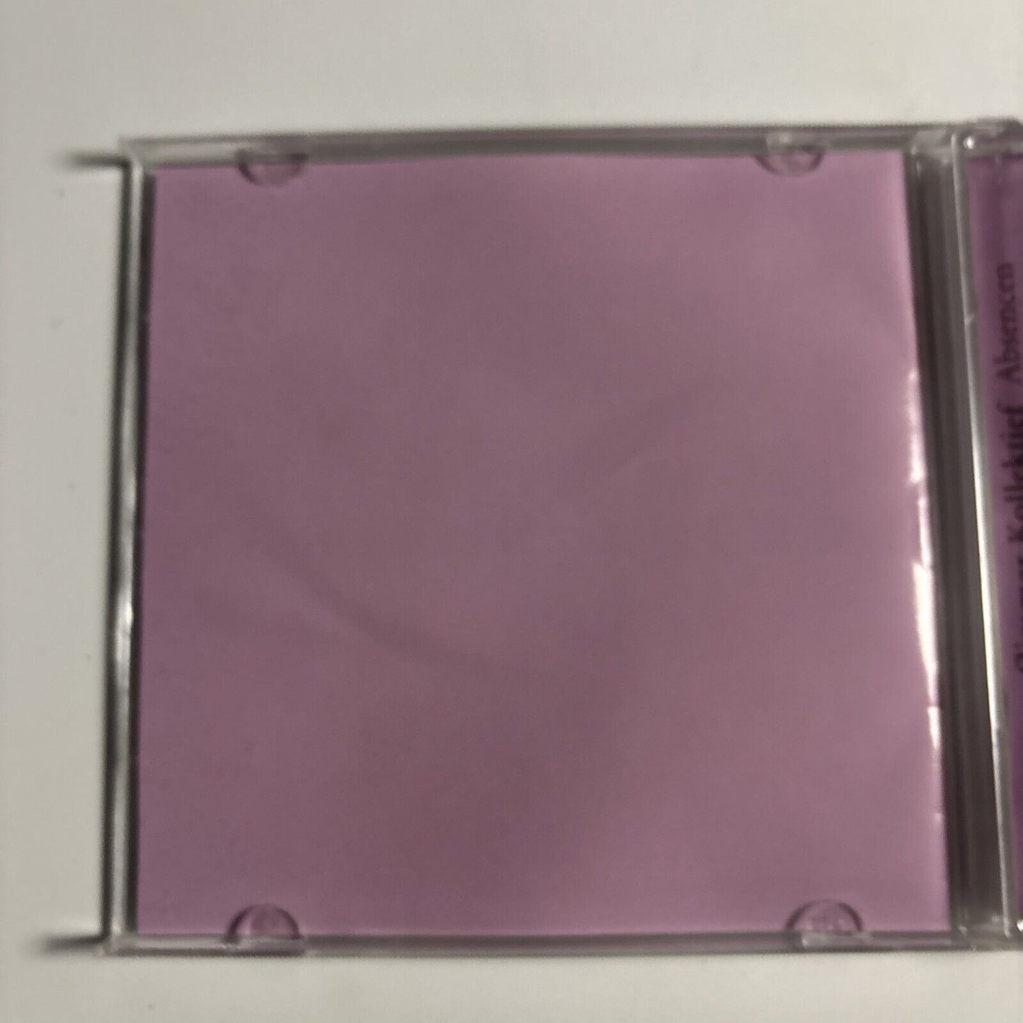 Kammerflimmer Kollektief – Absencen (CD, 2005) staubgold 58 Germany