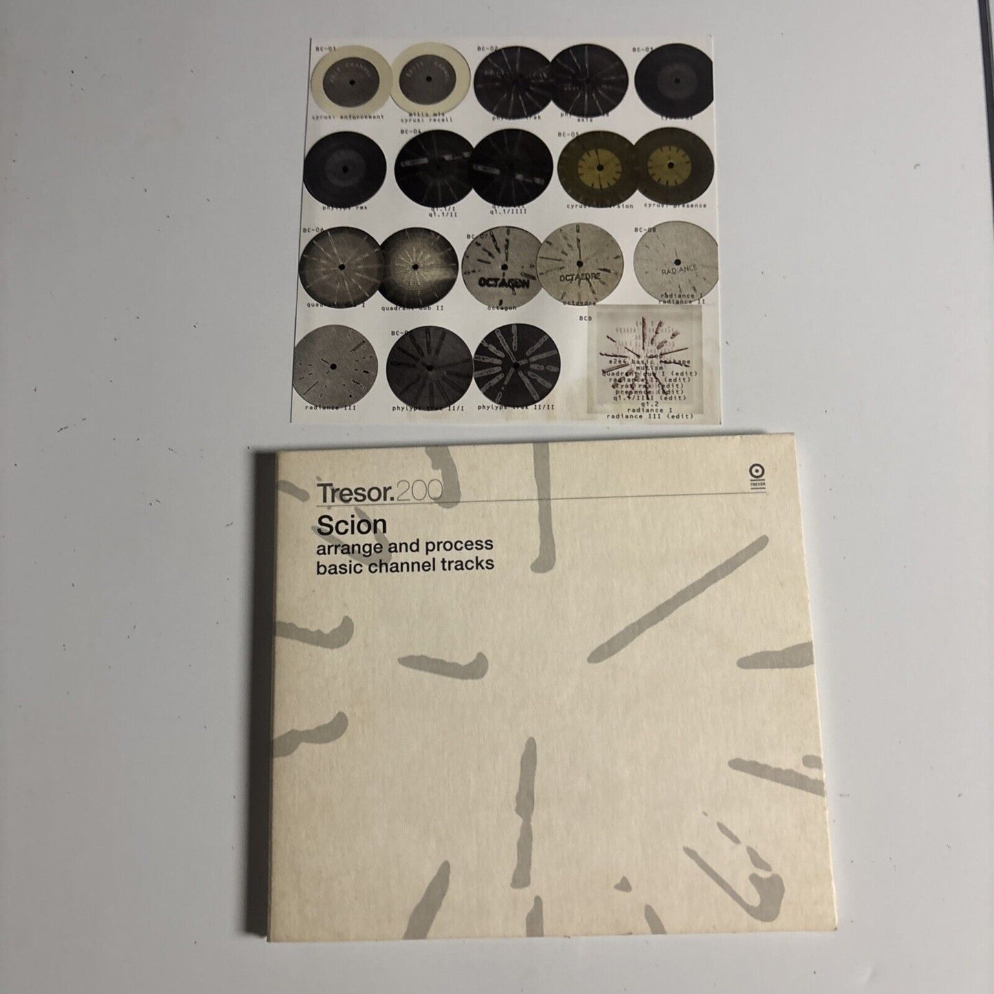 Scion – Arrange And Process Basic Channel Tracks (CD, 2002) Tresor 200 Germany