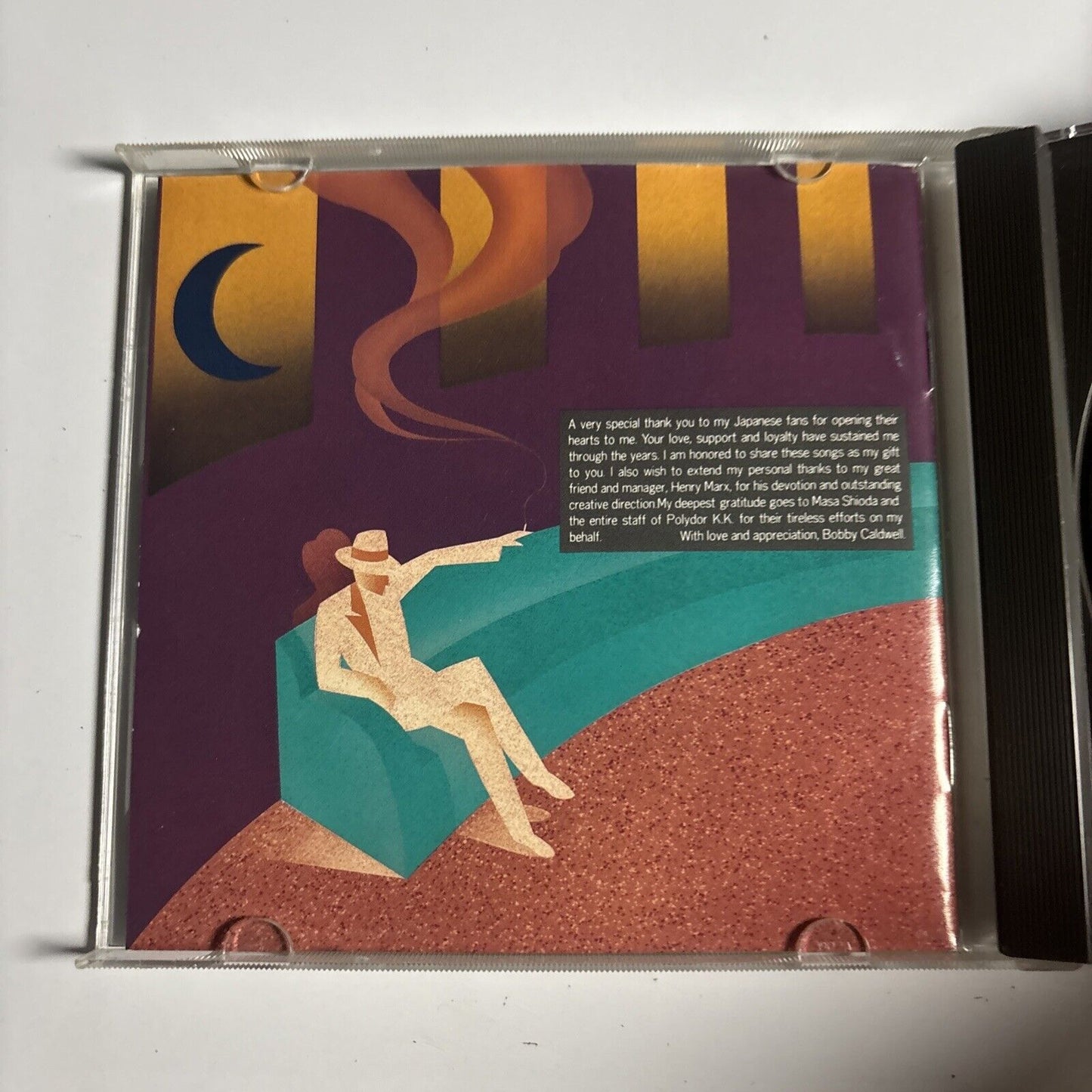 Bobby Caldwell – Greatest Hits (CD, 1992) pocp-1230 Japan