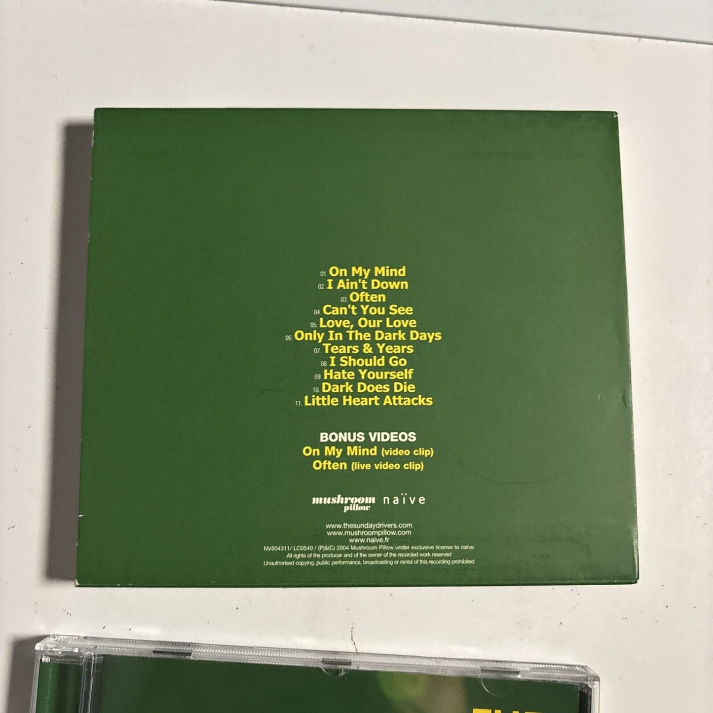 The Sunday Drivers – Little Heart Attacks (CD, 2005) NV804311