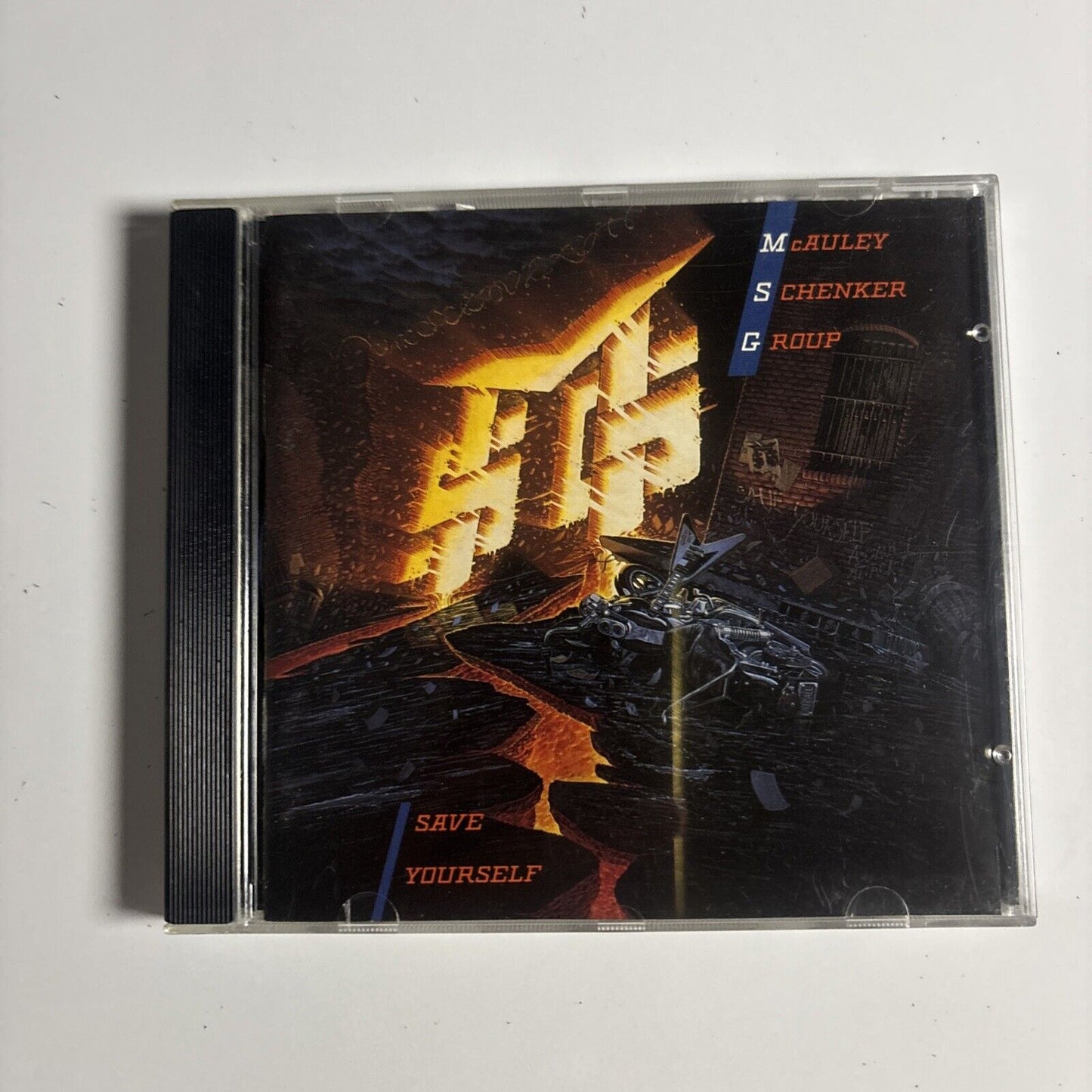 McAuley Schenker Group – Save Yourself (CD, 1989) CDP 792752 2