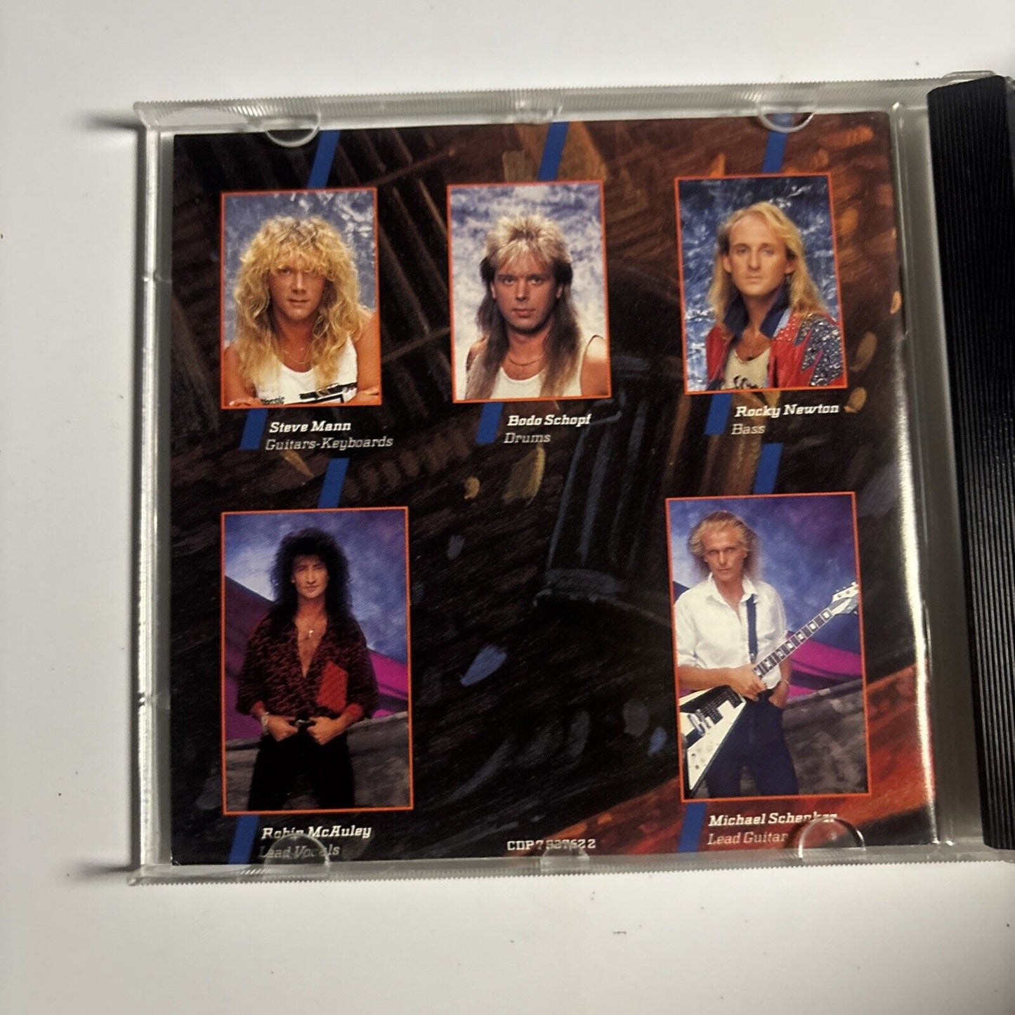 McAuley Schenker Group – Save Yourself (CD, 1989) CDP 792752 2