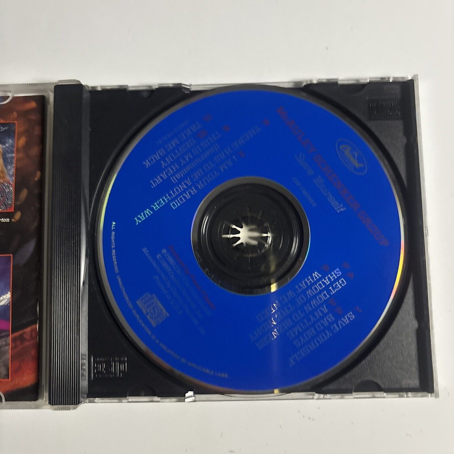 McAuley Schenker Group – Save Yourself (CD, 1989) CDP 792752 2