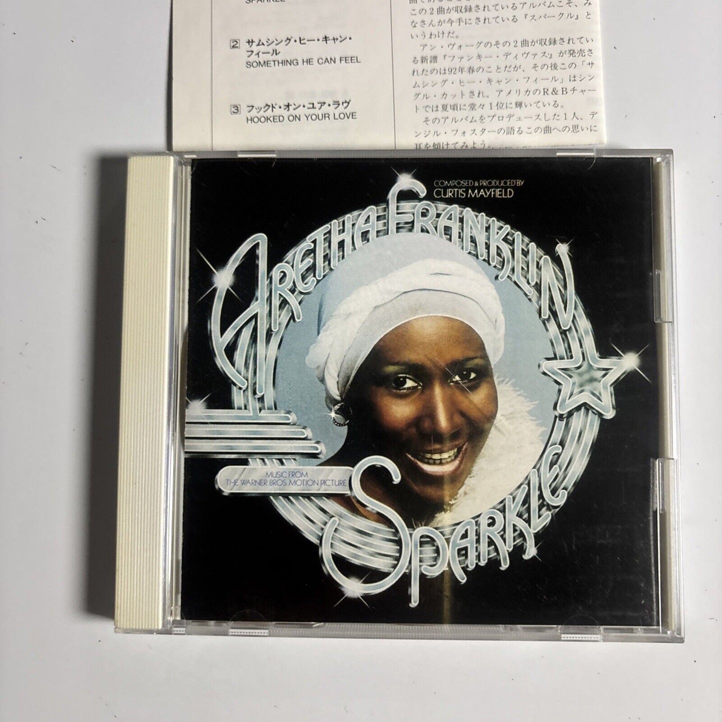Aretha Franklin – Sparkle (Music From The Motion Picture) (CD 1992) Japan