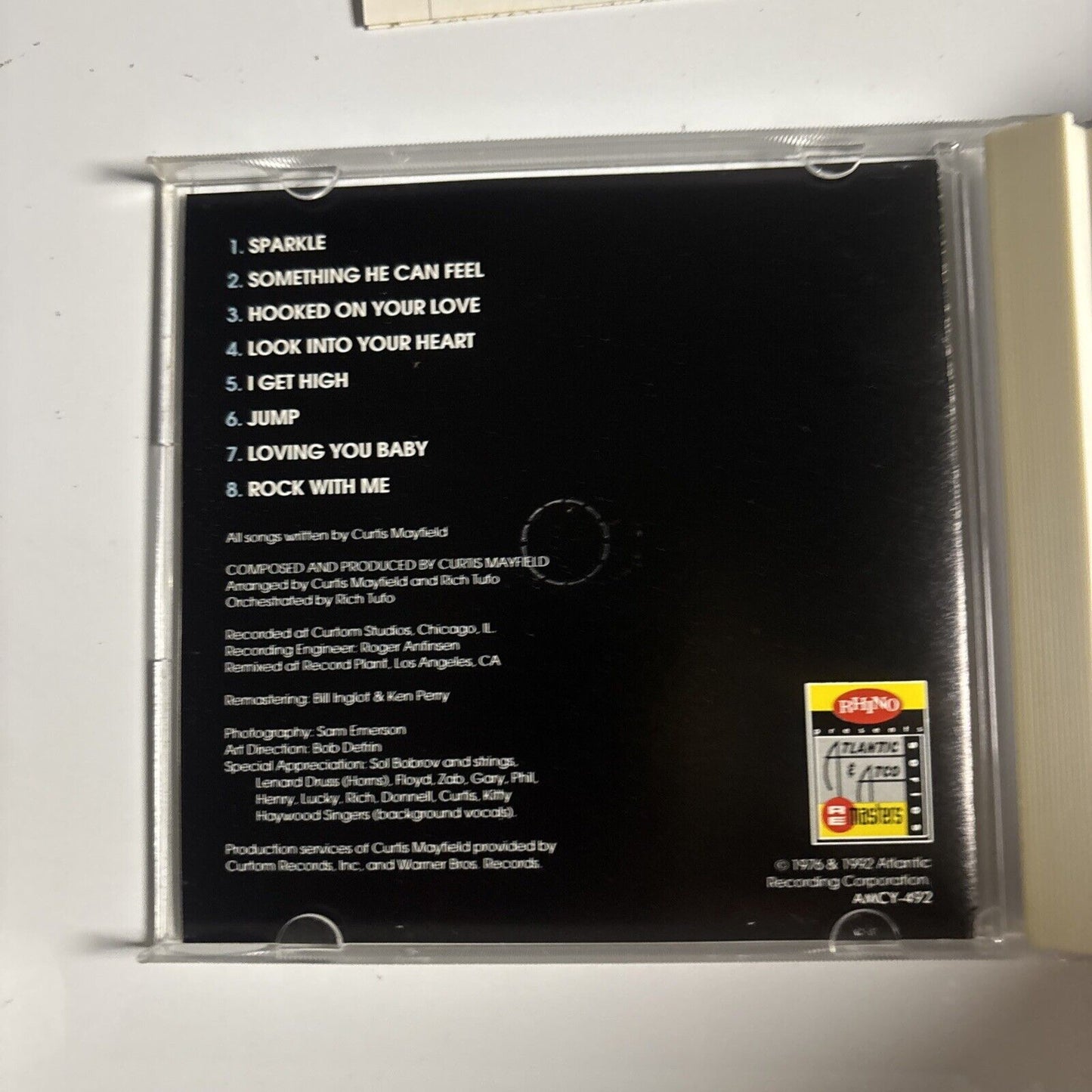 Aretha Franklin – Sparkle (Music From The Motion Picture) (CD 1992) Japan