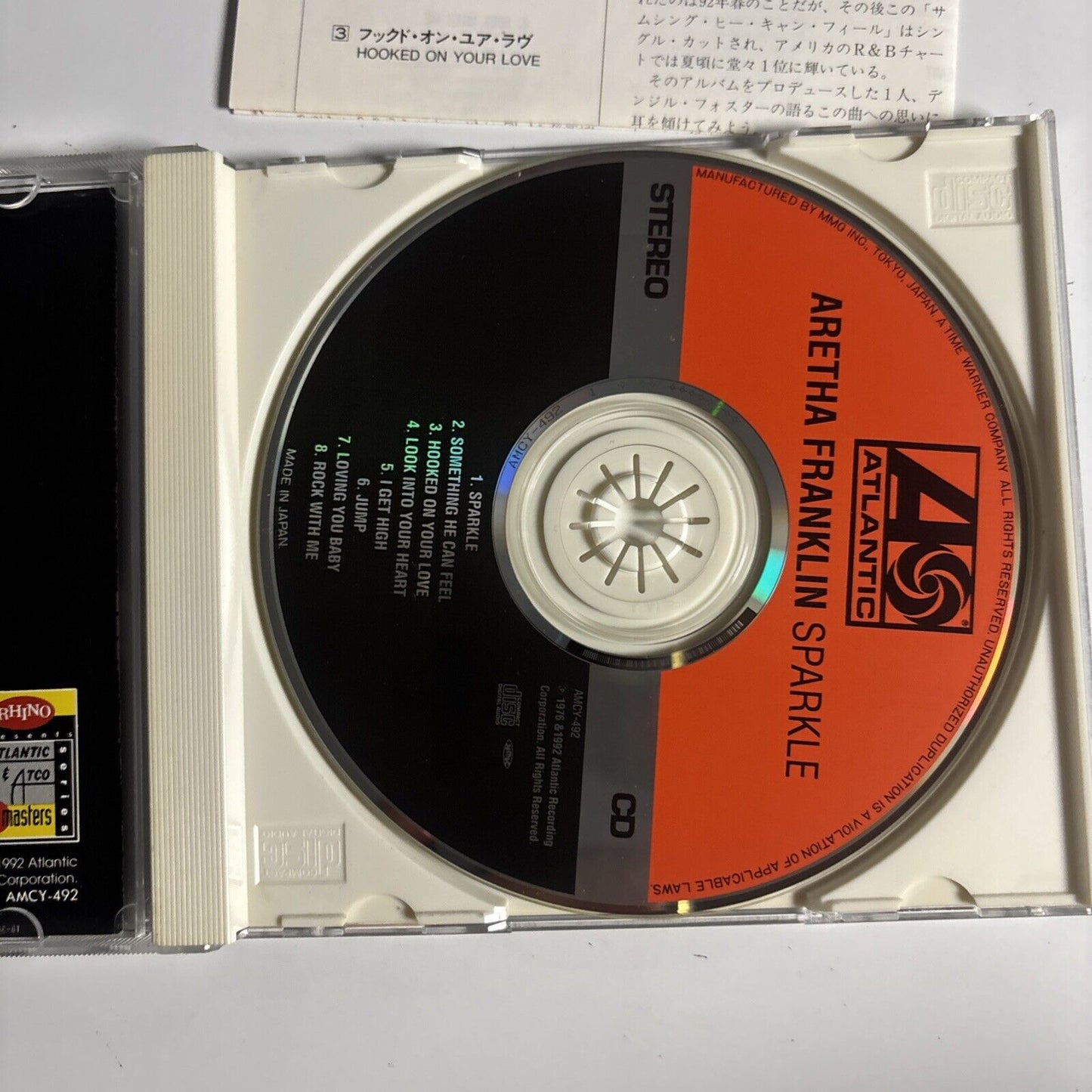 Aretha Franklin – Sparkle (Music From The Motion Picture) (CD 1992) Japan