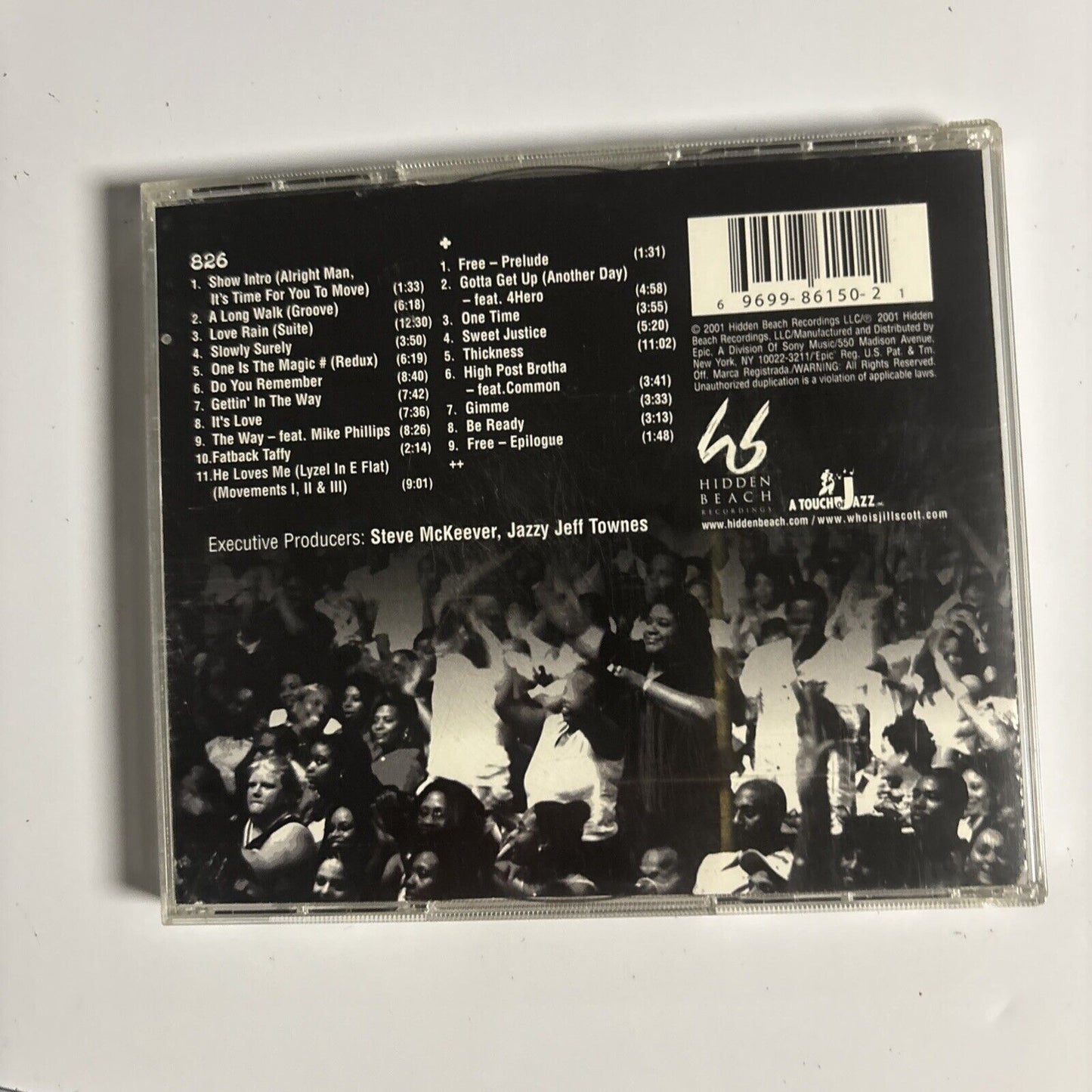 Jill Scott – Experience: Jill Scott 826+ (CD, 2001) E2K 86150