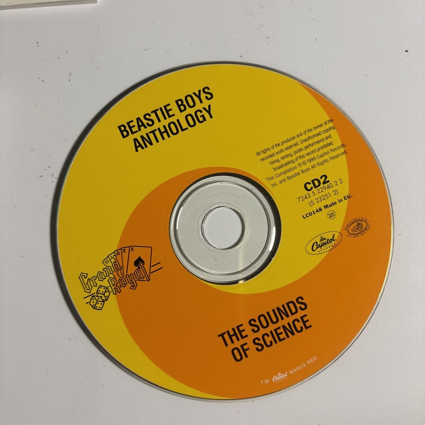 Beastie Boys – Anthology: The Sounds Of Science (CD, 1999)