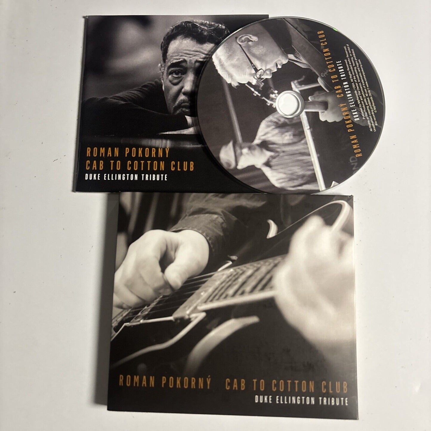 Roman Pokorný – Cab To Cotton Club (2018, Digipak, CD)  Czech Republic