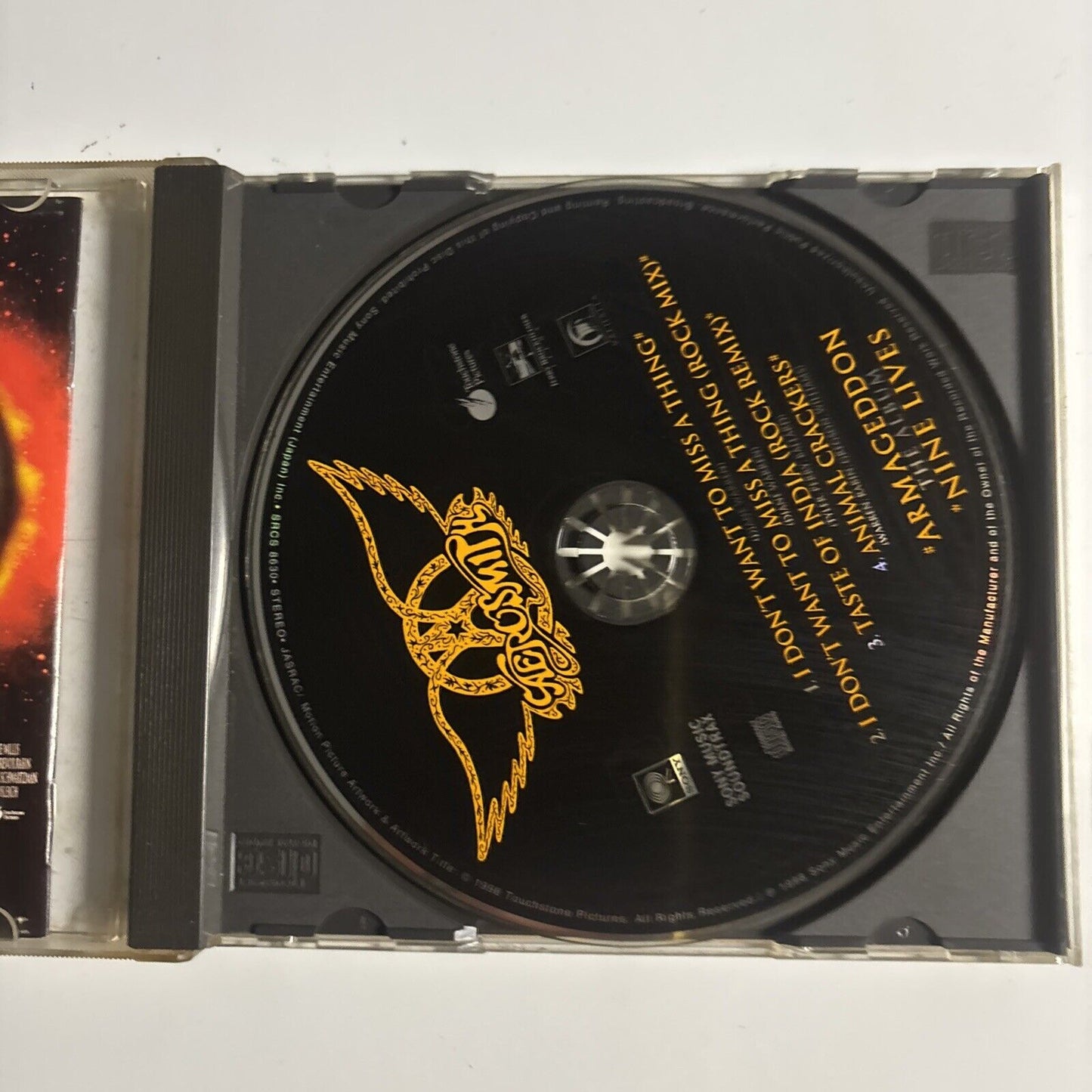 Aerosmith – I Don't Want To Miss A Thing (CD, 1998) srcs-8630 Japan