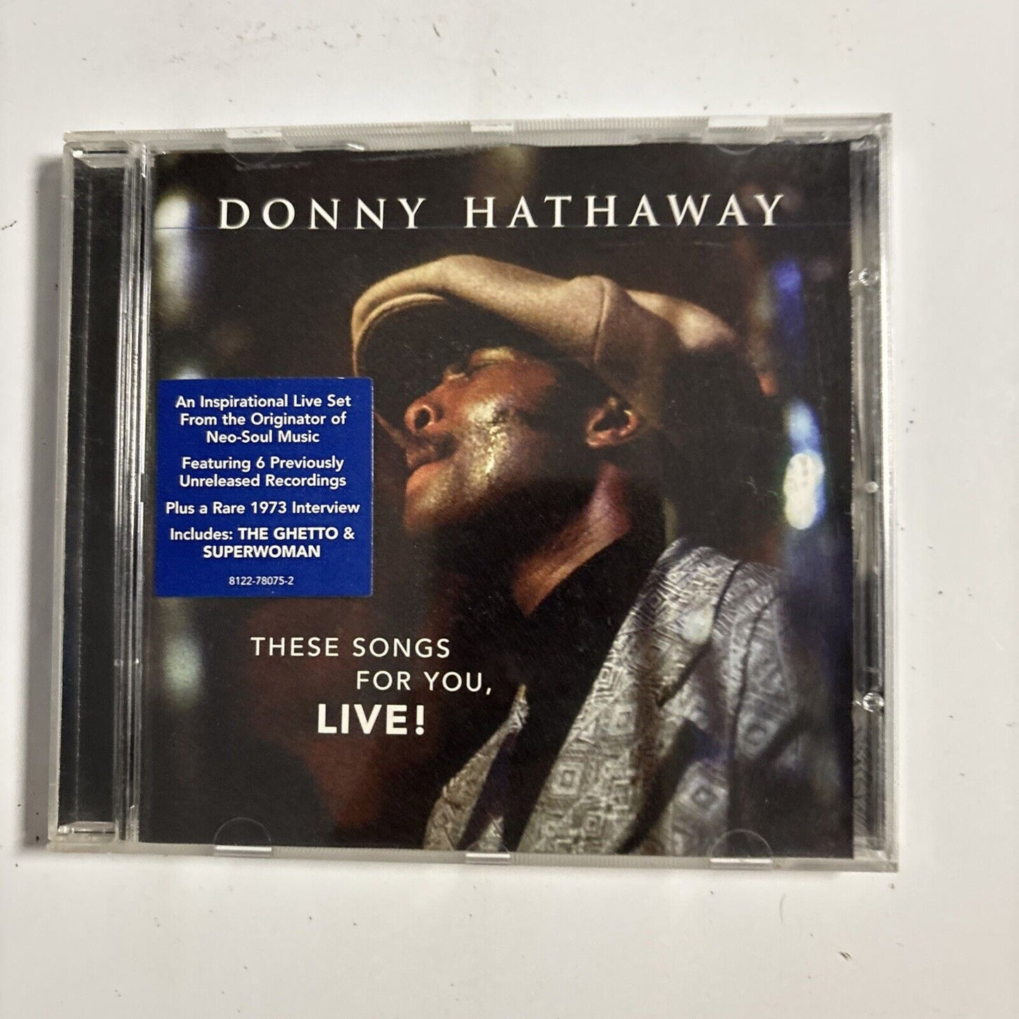 Donny Hathaway – These Songs For You, Live! (CD, 2004)