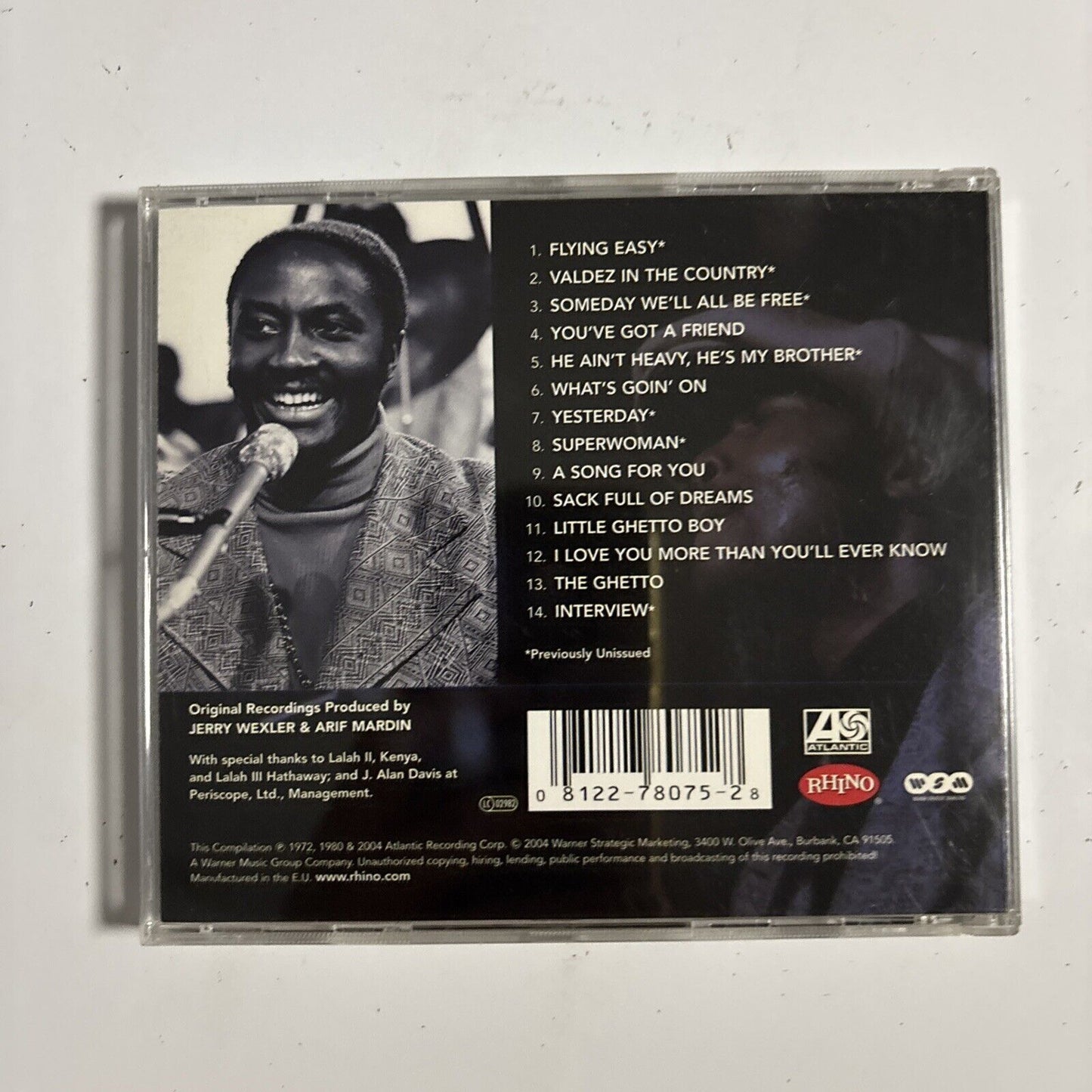 Donny Hathaway – These Songs For You, Live! (CD, 2004)