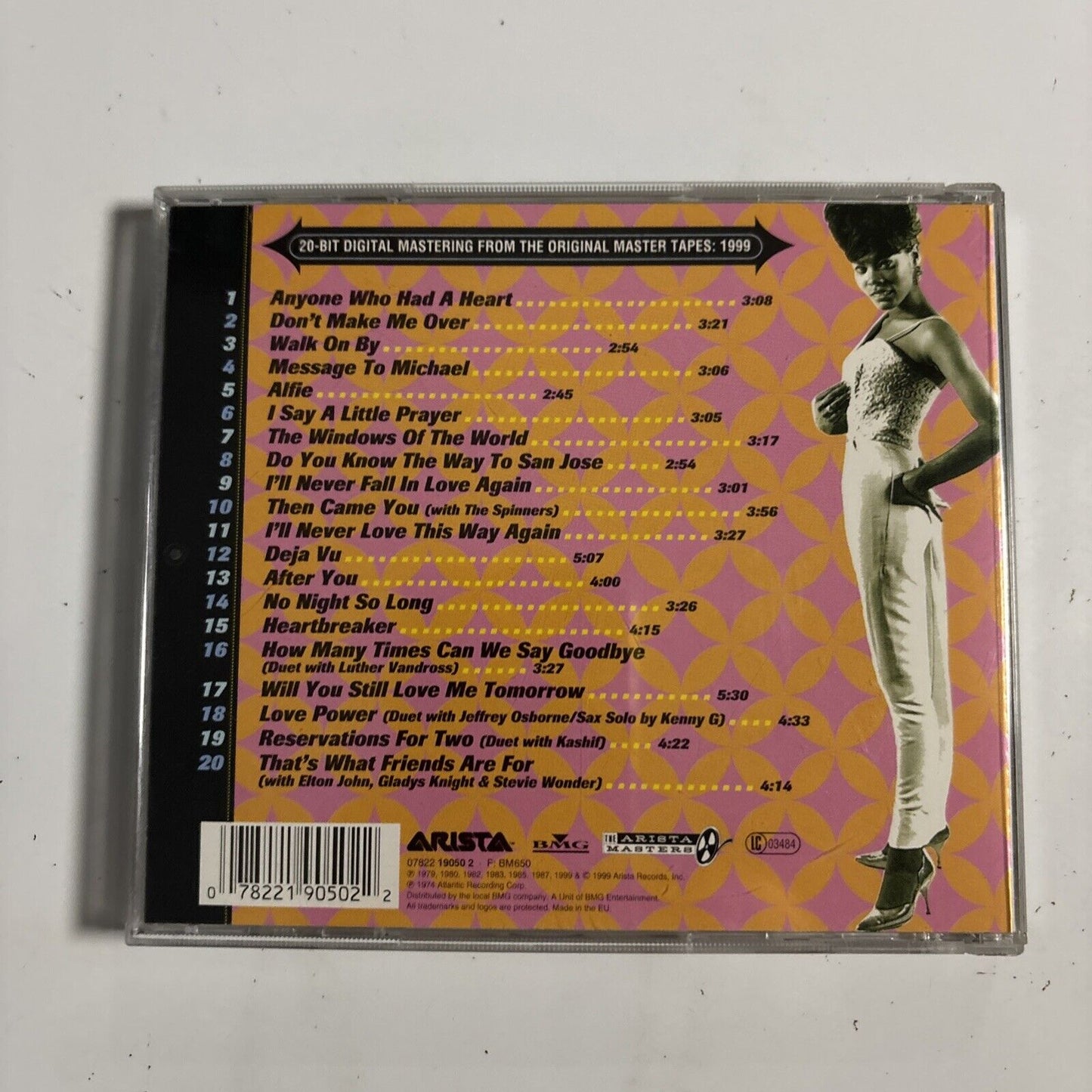 Dionne Warwick – The Definitive Collection (CD, 2005)