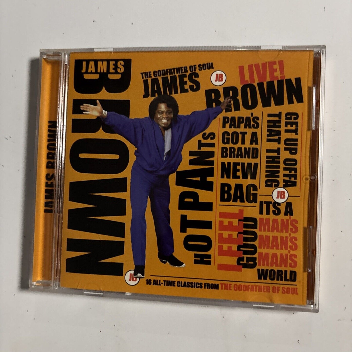 James Brown – Live! (CD, 1988) GFS030