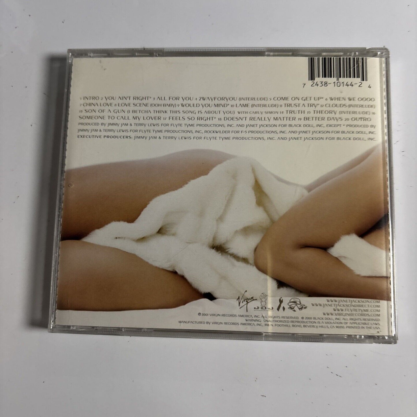 Janet Jackson – All For You  (CD, 2001)