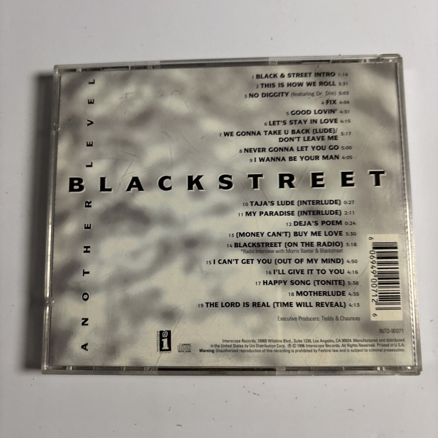 Blackstreet – Another Level (CD, 1996)  IND-90071