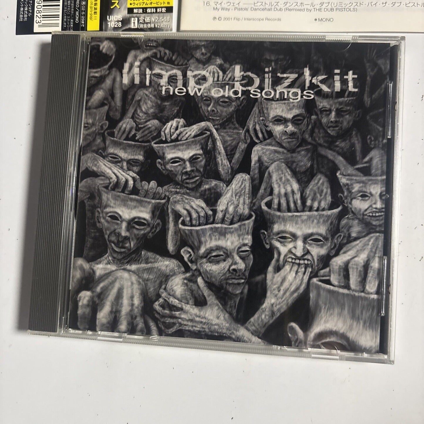 Limp Bizkit – New Old Songs (CD, 2001) uics-1028 Japan obi