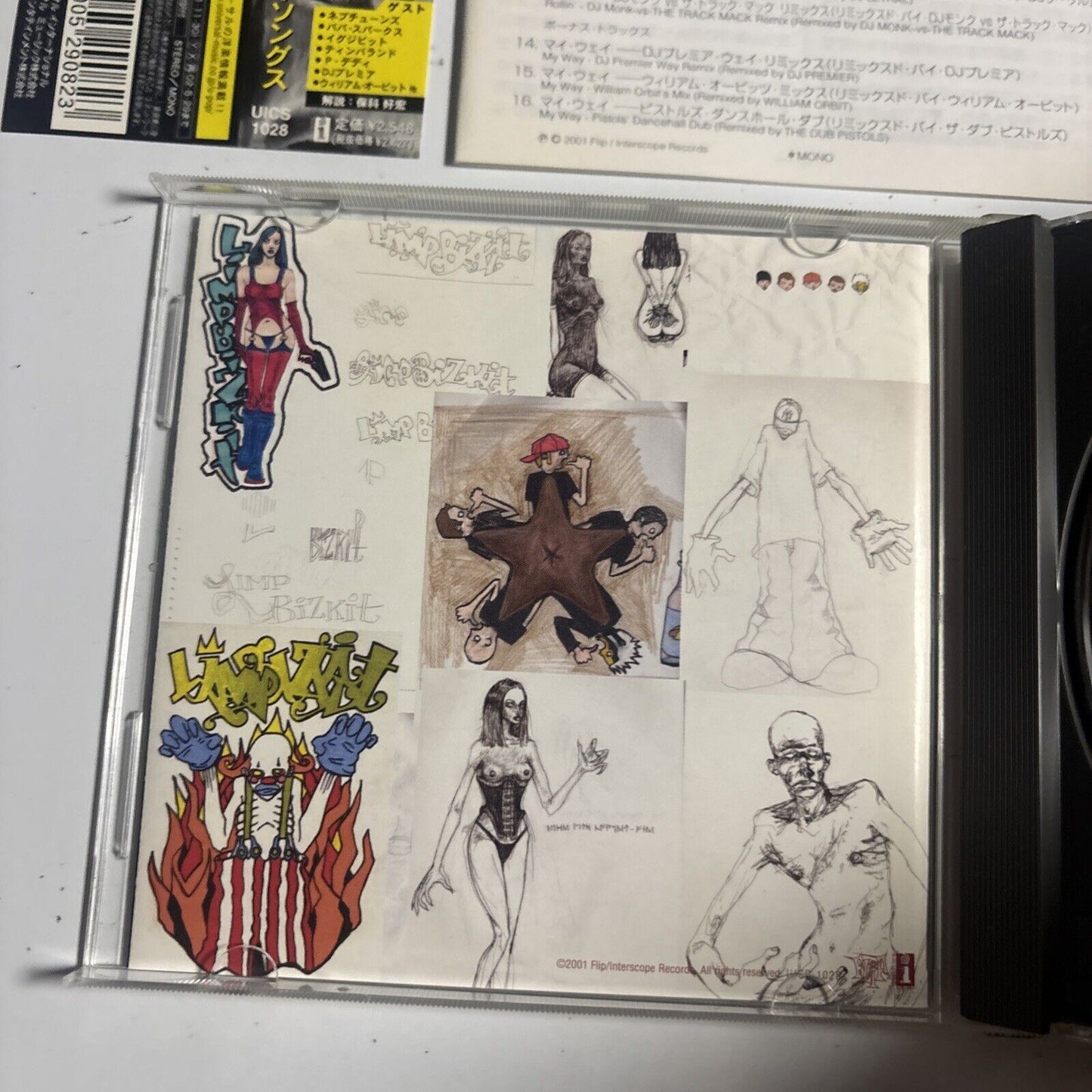 Limp Bizkit – New Old Songs (CD, 2001) uics-1028 Japan obi