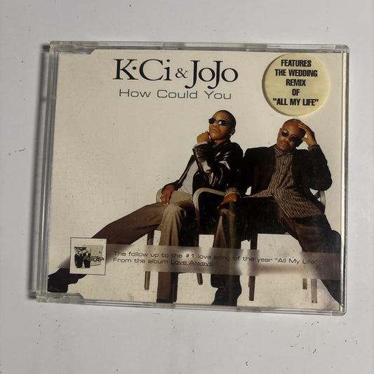 K-Ci & JoJo – How Could You (CD, 1998) MCD 49081