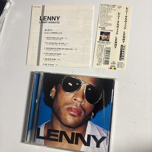 Lenny Kravitz – Lenny (CD, 2001) vjcp-68340 Japan obi