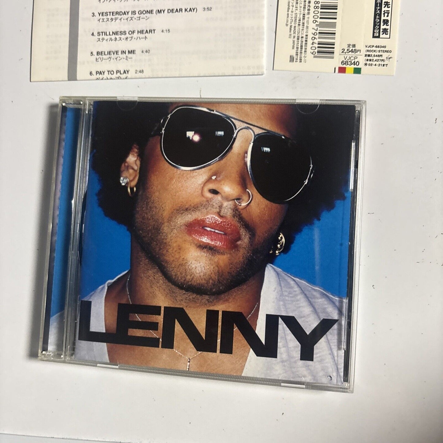 Lenny Kravitz – Lenny (CD, 2001) vjcp-68340 Japan obi