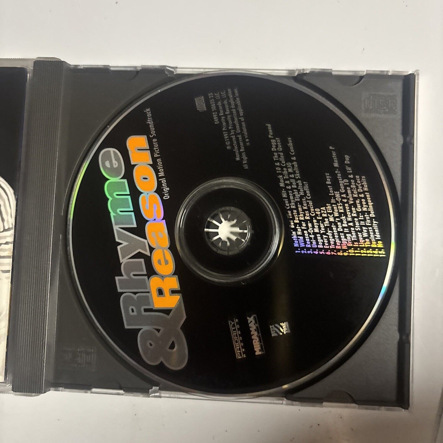 Rhyme & Reason (Original Motion Picture Soundtrack) (CD, 1997) P2 50635