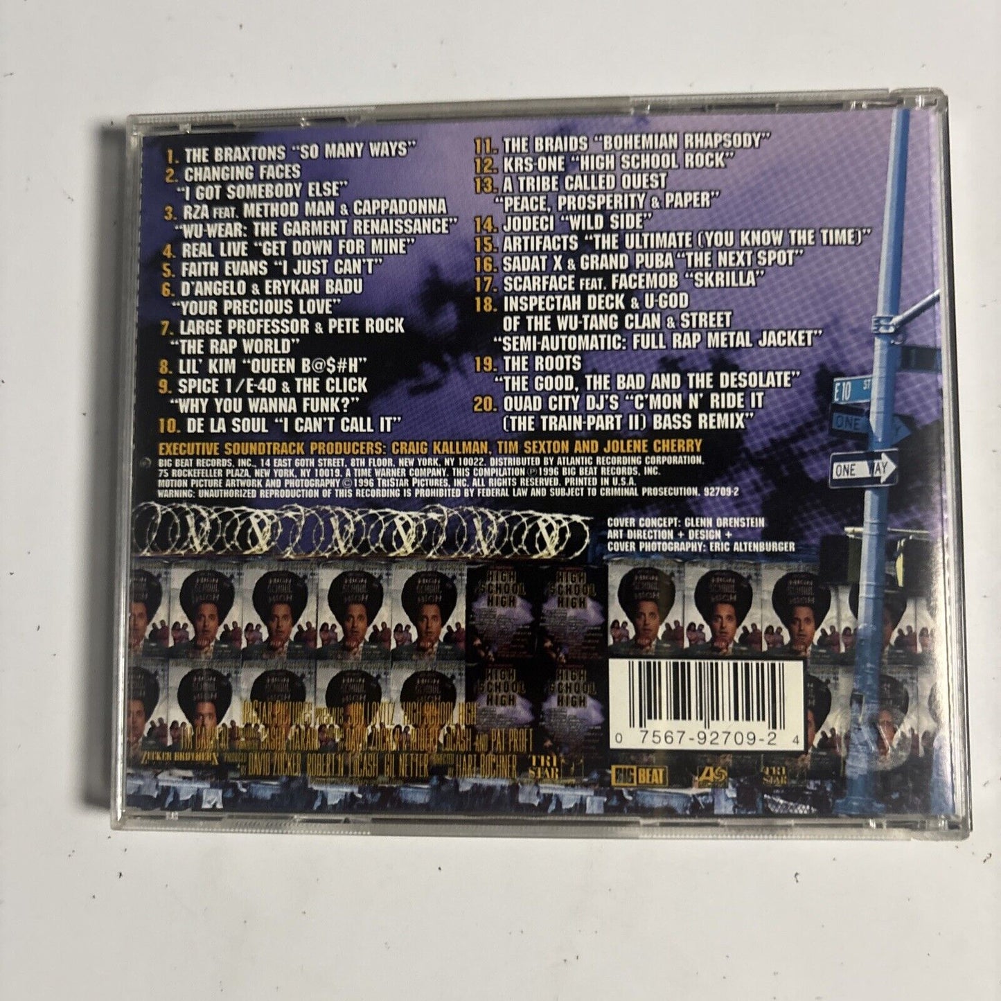 High School High - Motion Film Soundtrack (CD, 1996) 92709-2