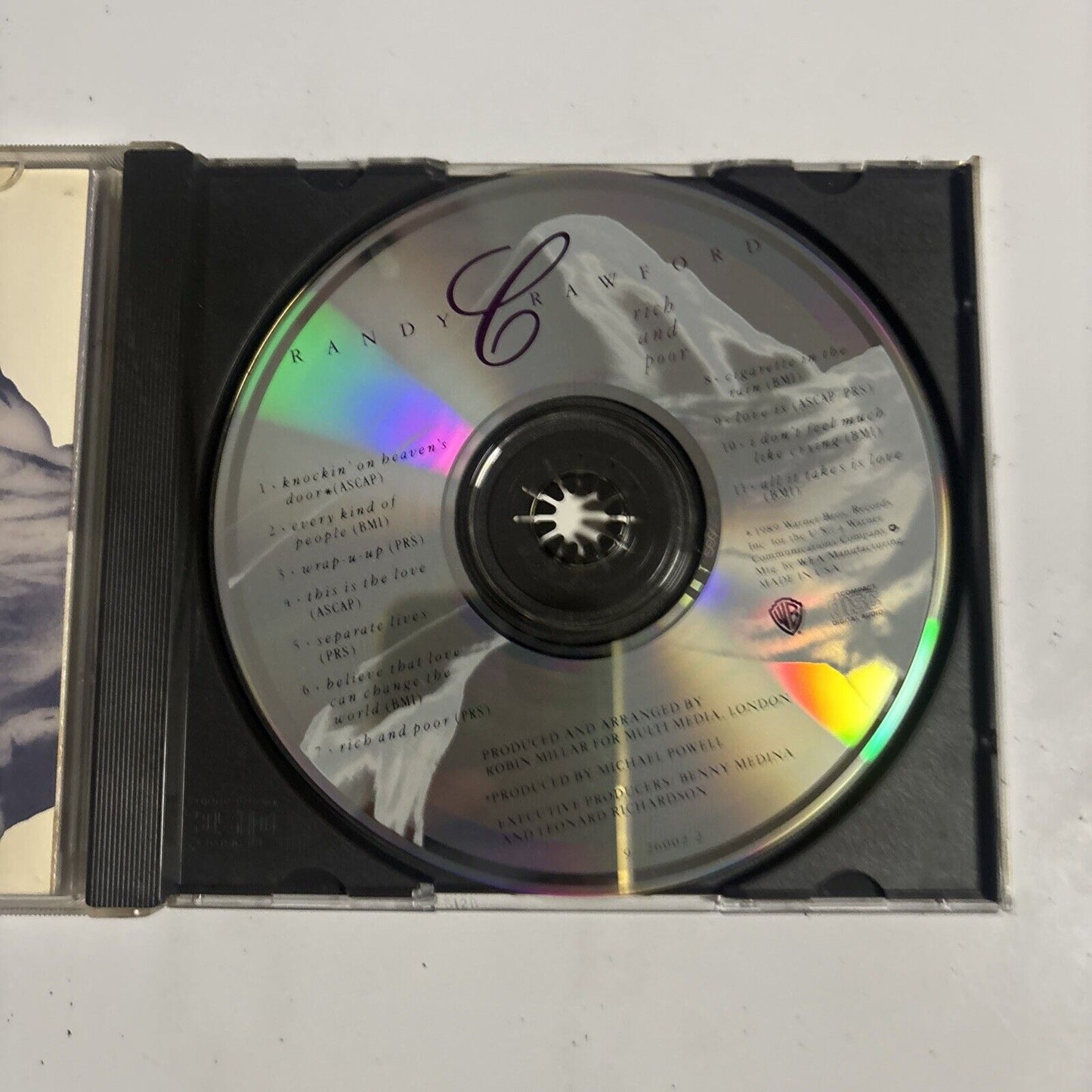 Randy Crawford – Rich And Poor (CD, 1989)  926 002-2