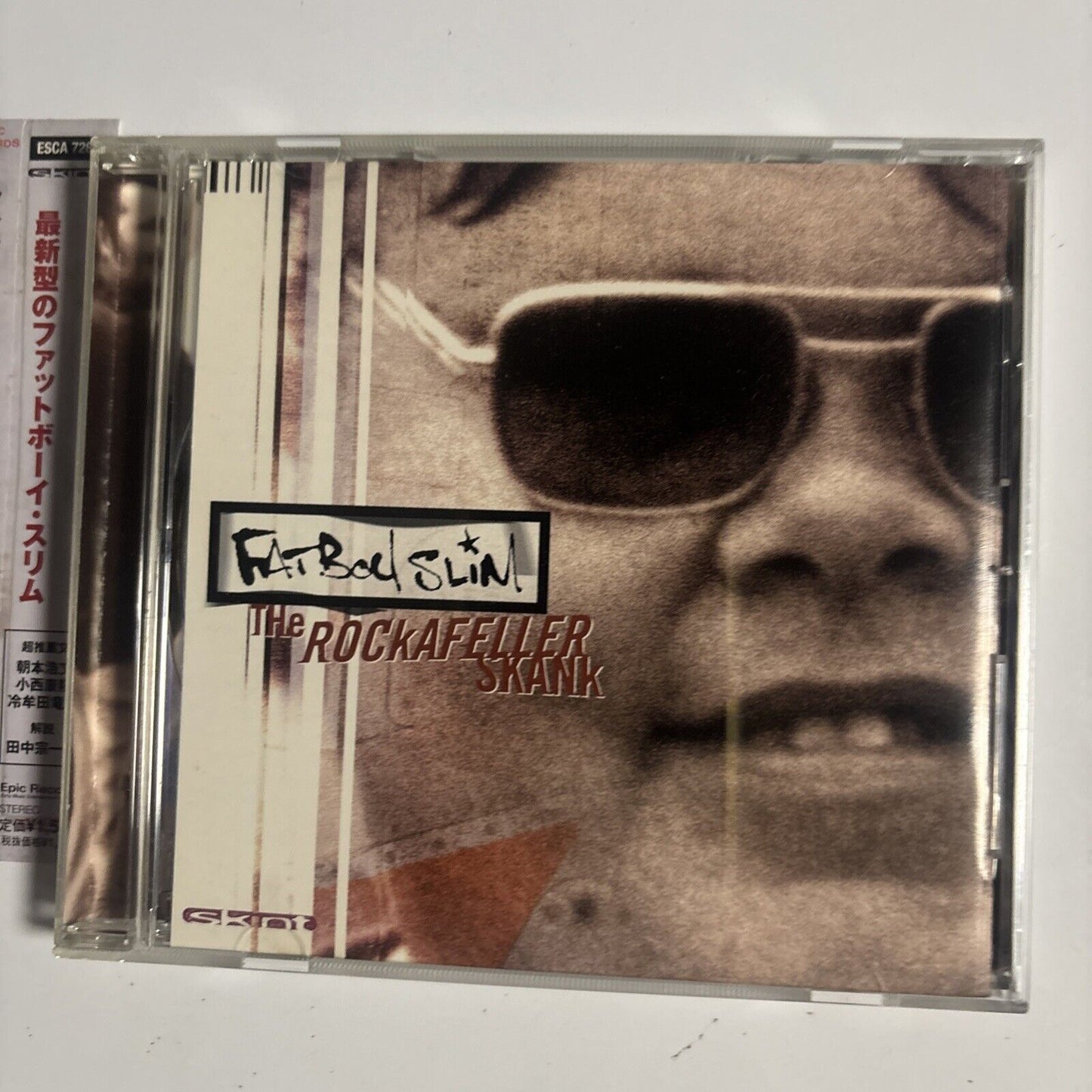 Fatboy Slim – The Rockafeller Skank (CD, 1998) esca-7289 Japan  obi