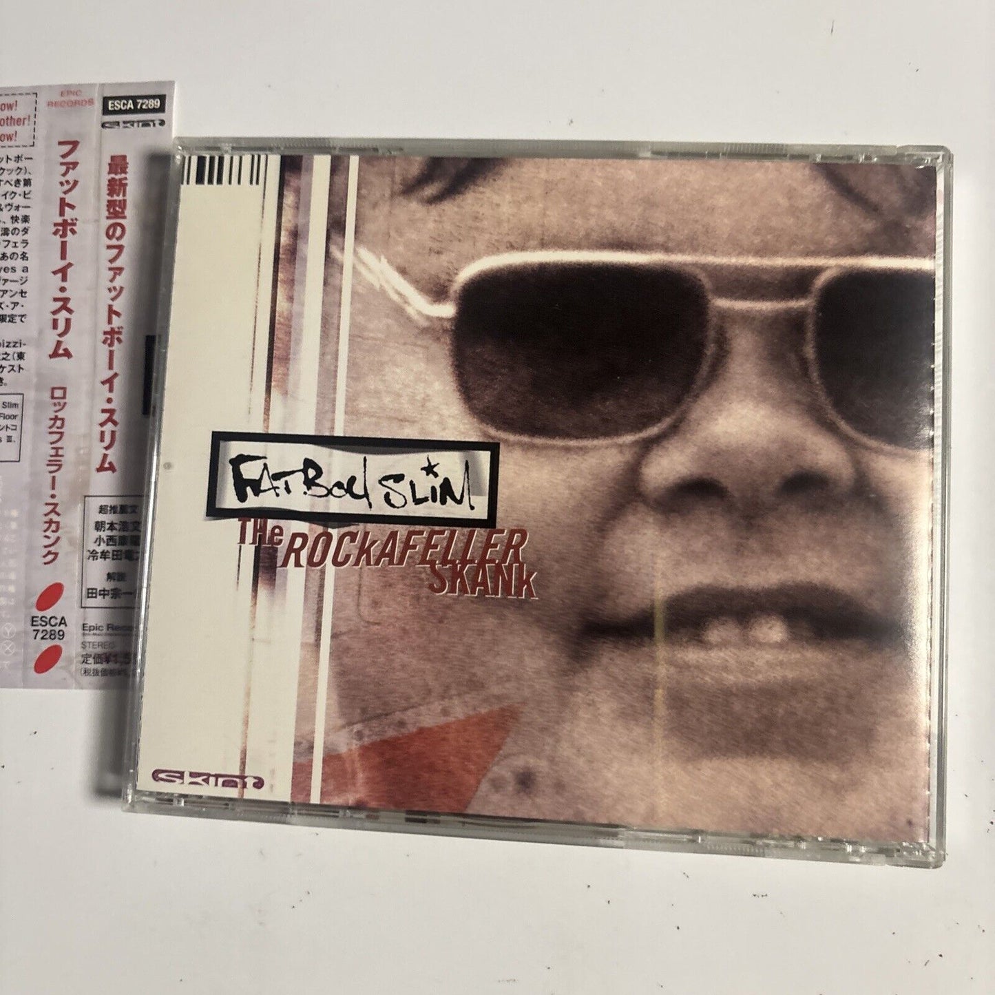 Fatboy Slim – The Rockafeller Skank (CD, 1998) esca-7289 Japan  obi