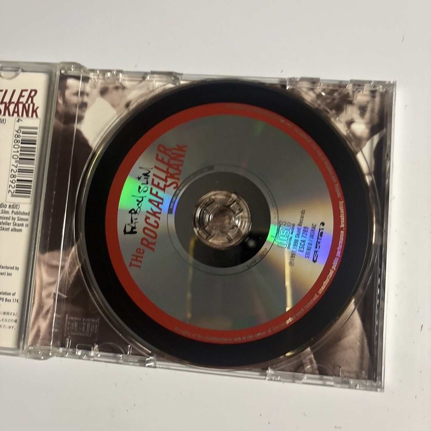 Fatboy Slim – The Rockafeller Skank (CD, 1998) esca-7289 Japan  obi