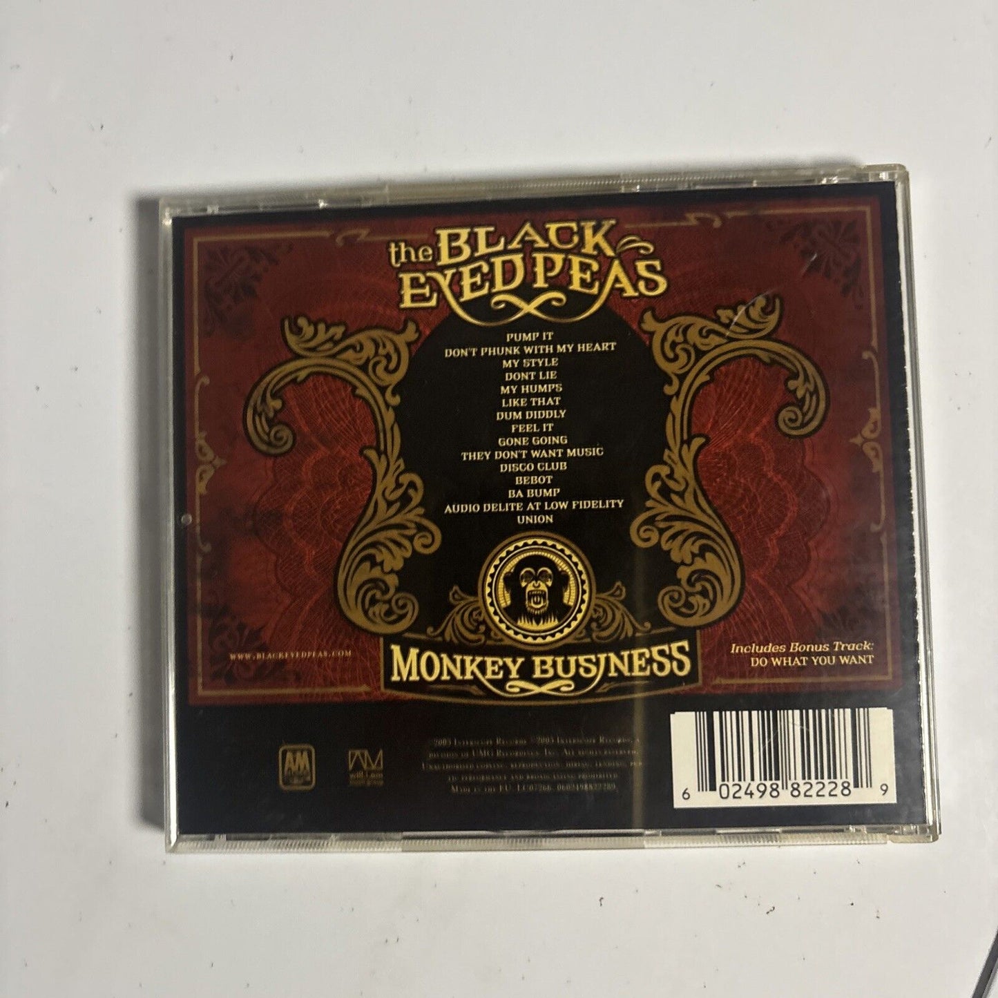 The Black Eyed Peas – Monkey Business  (CD, 2005)