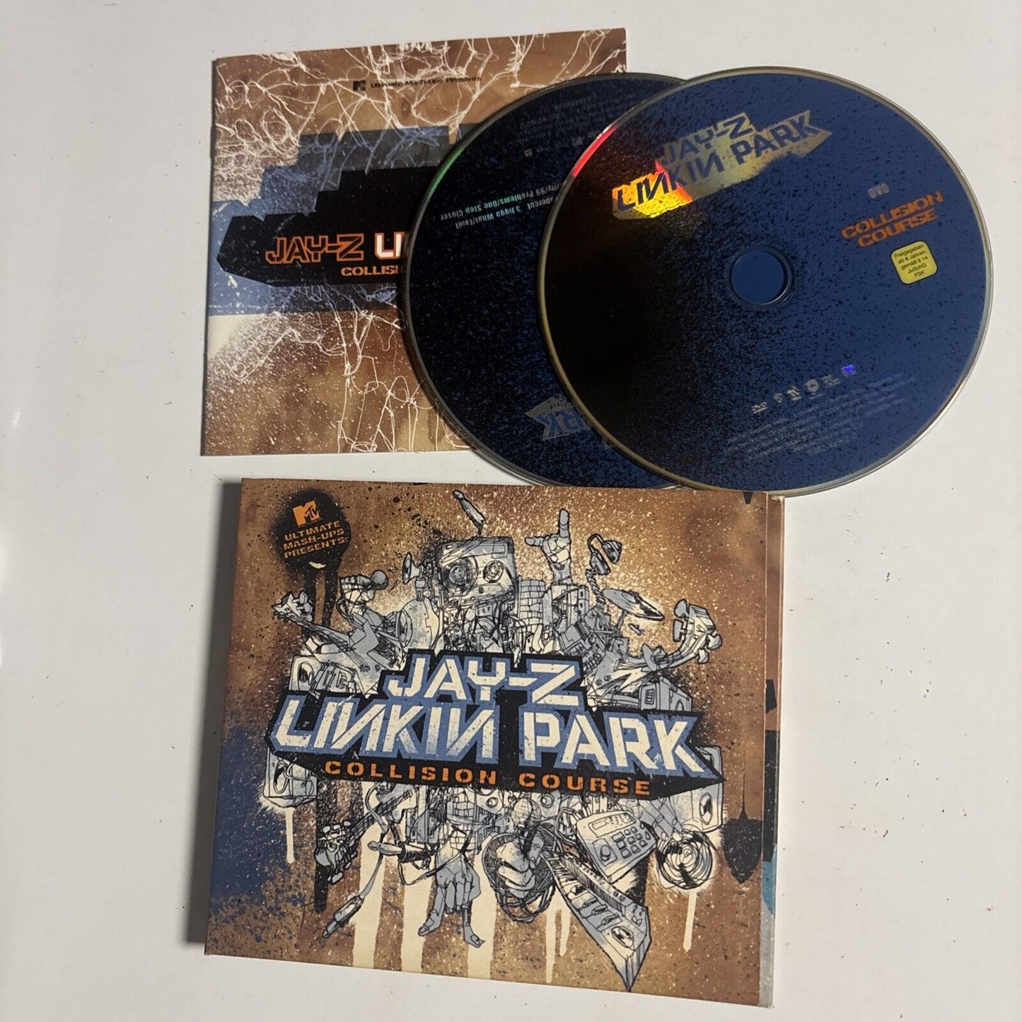 Jay-Z / Linkin Park – Collision Course (CD + DVD, Digipak, 1999)   Digipak, DVD