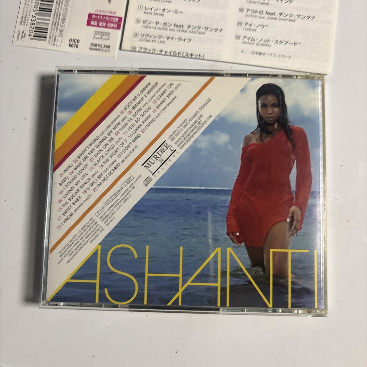 Ashanti – Chapter II (CD, 2003) uicd-6070 Japan obi