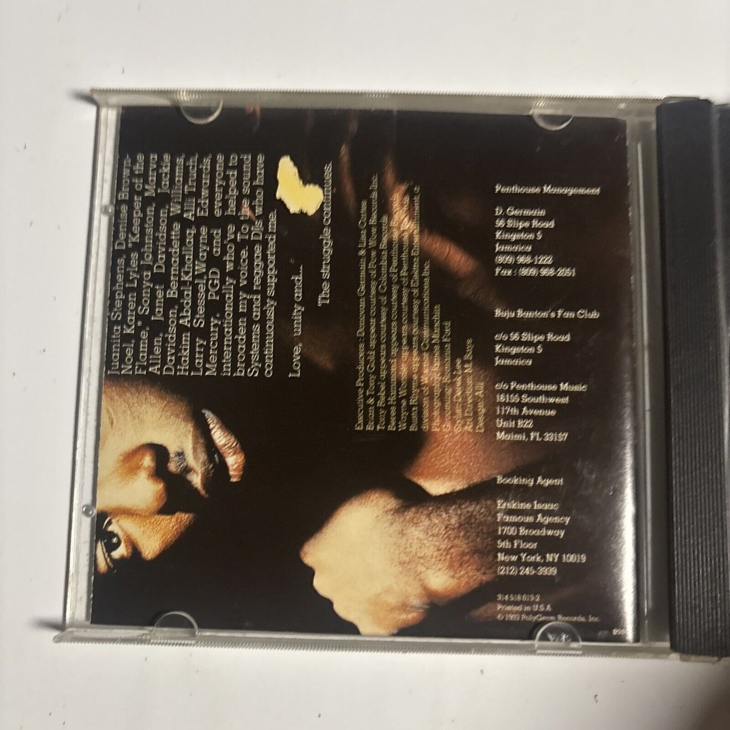 Buju Banton – Voice Of Jamaica (CD, 1993)