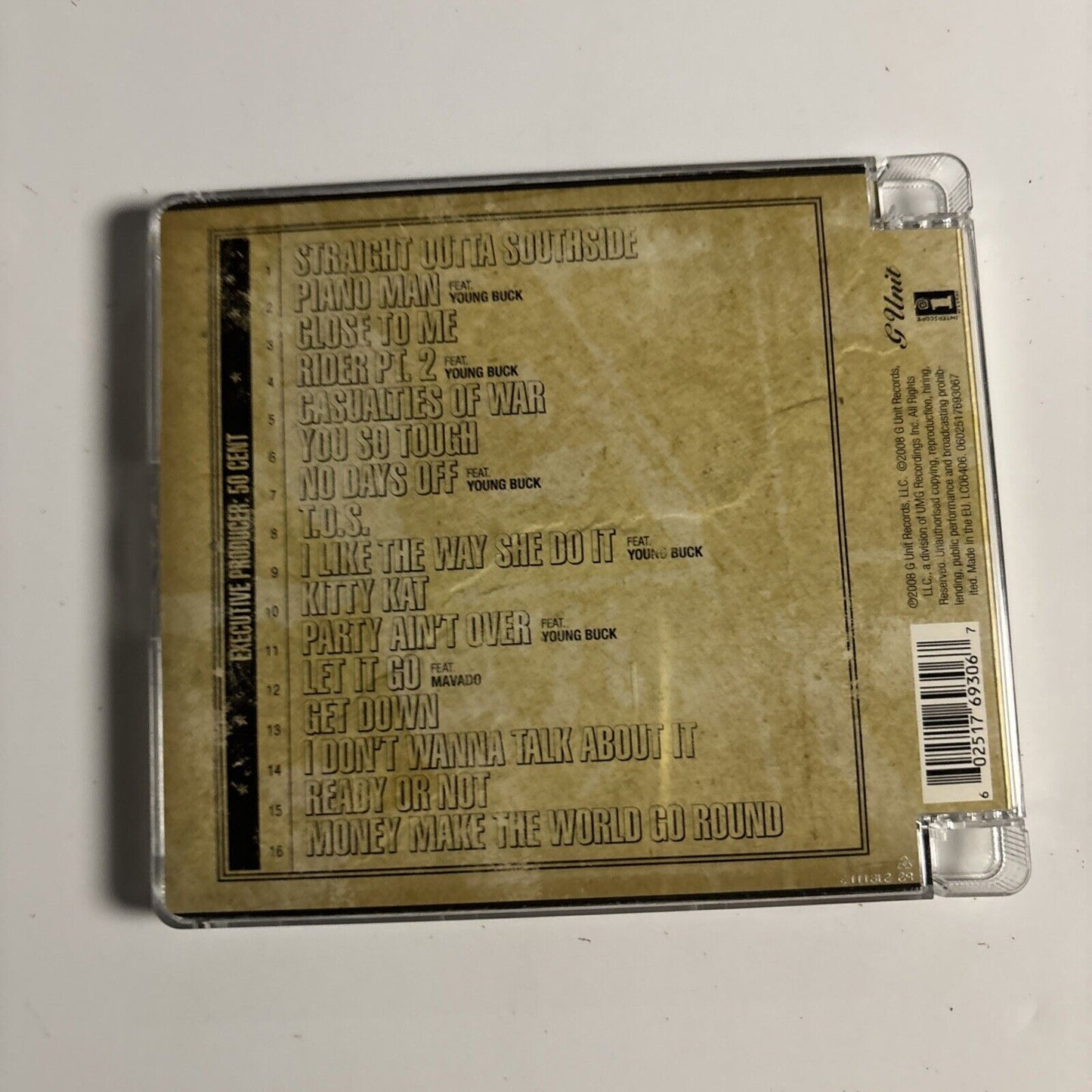 G Unit – T.O.S. (Terminate On Sight) (CD, 2008, Super Jewel, Album)