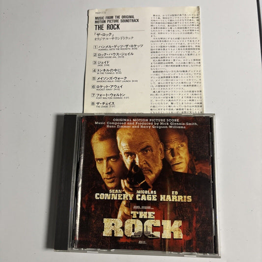 Hans Zimmer – The Rock (Original Motion Picture Score) (CD 1996) pocp-7172 Japan