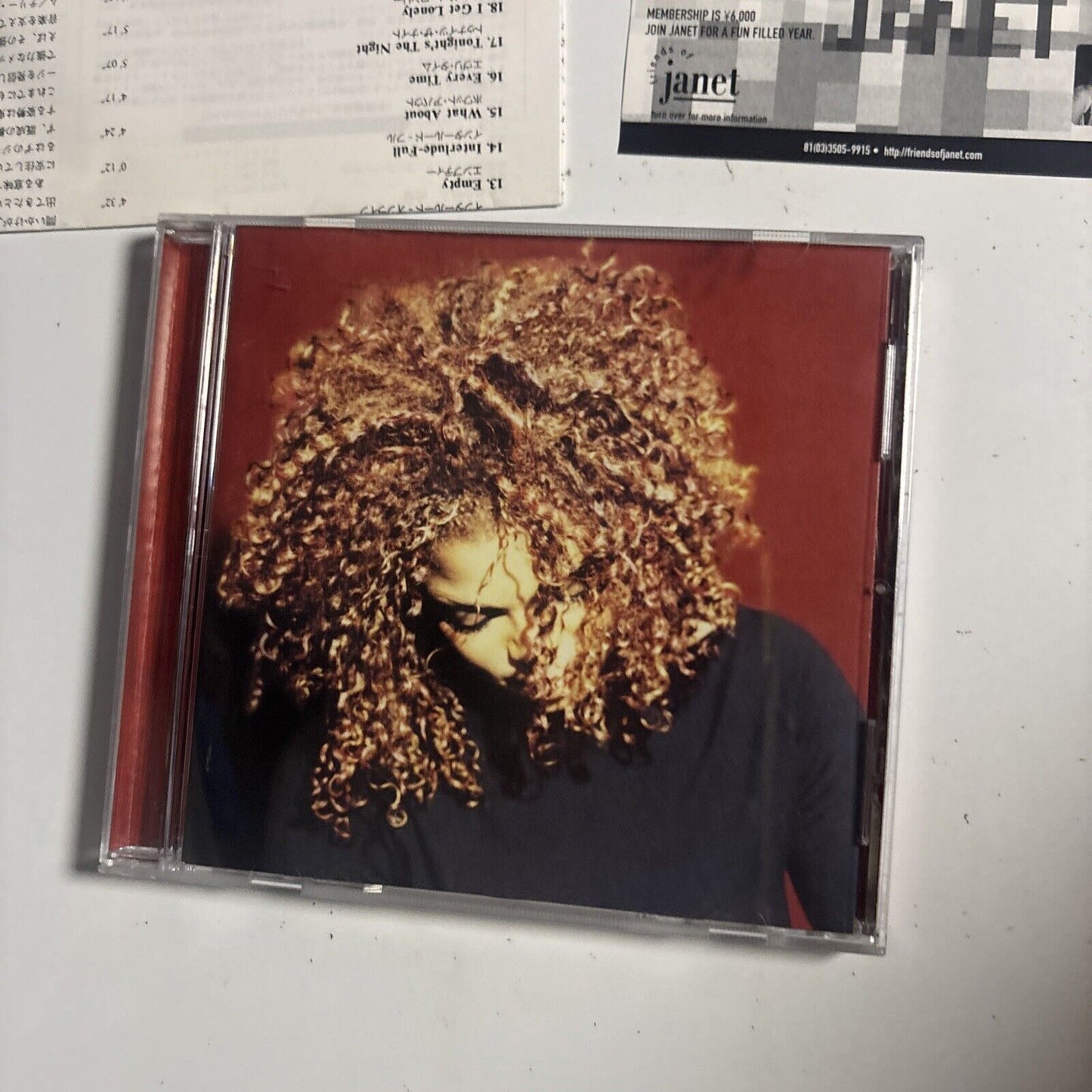 Janet Jackson – The Velvet Rope (CD, 1997) vjcp-25340 Japan
