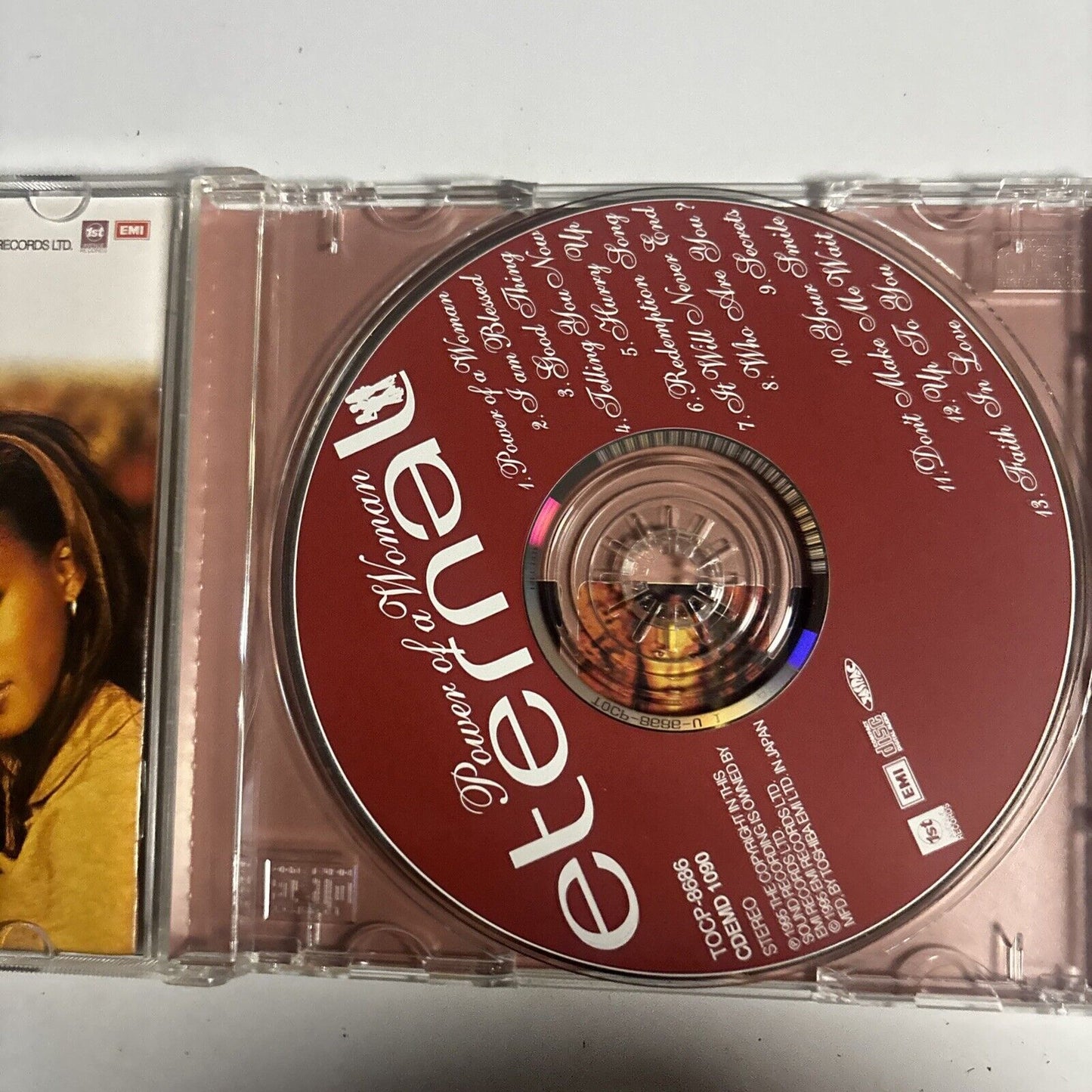 Eternal – Power Of A Woman (CD, 1995) tocp-8686 Japan