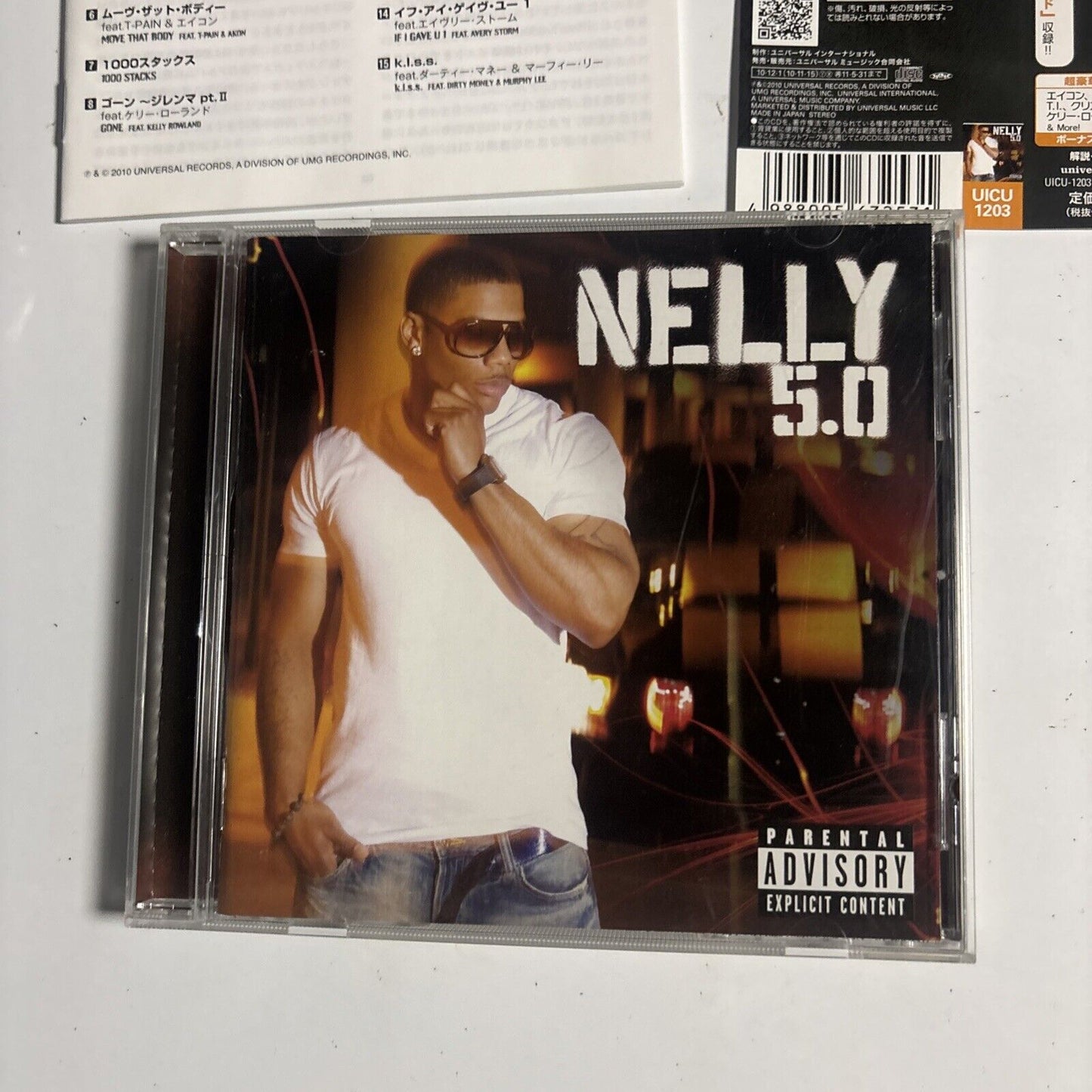 Nelly – 5.0 (CD, 2010) uicu-1203 Japan obi