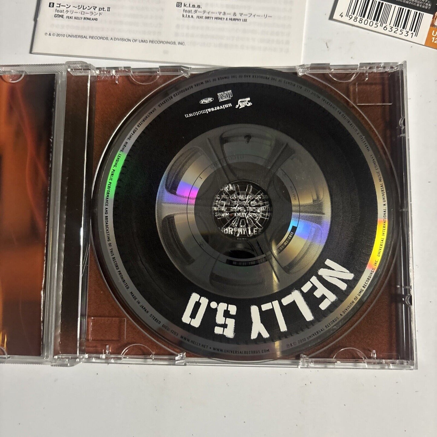 Nelly – 5.0 (CD, 2010) uicu-1203 Japan obi