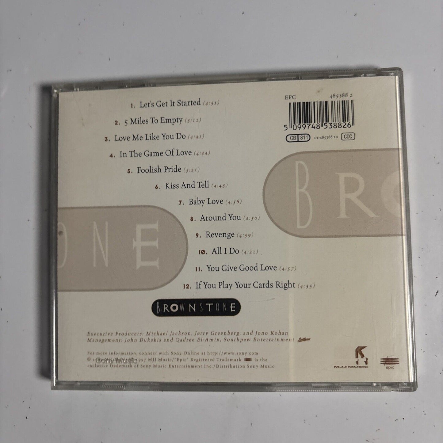 Brownstone – Still Climbing (CD, 1997) 485388 2