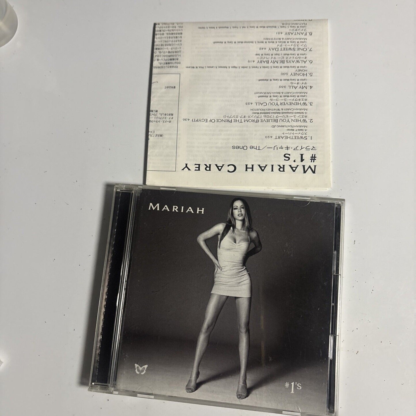 Mariah – #1's (CD, 1998) srcs-8820  Japan
